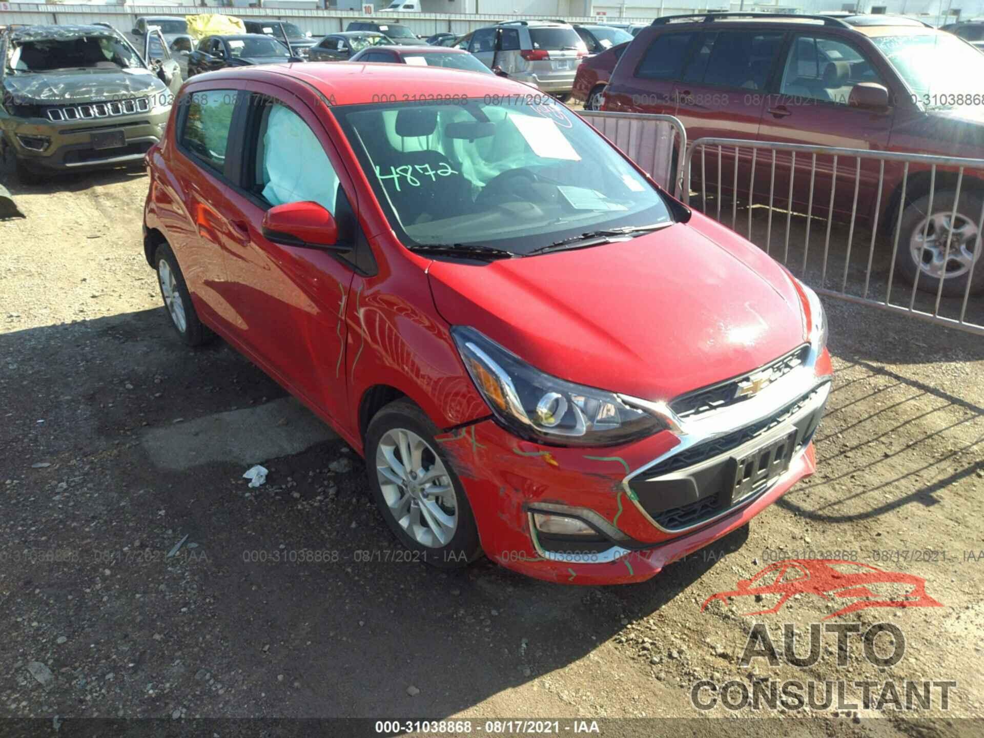 CHEVROLET SPARK 2021 - KL8CD6SA1MC722357