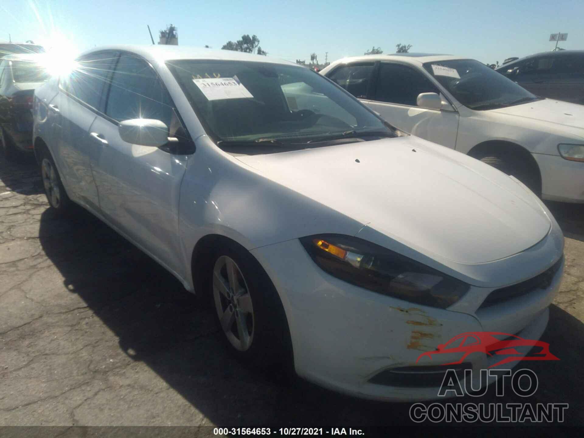 DODGE DART 2016 - 1C3CDFBB9GD538027