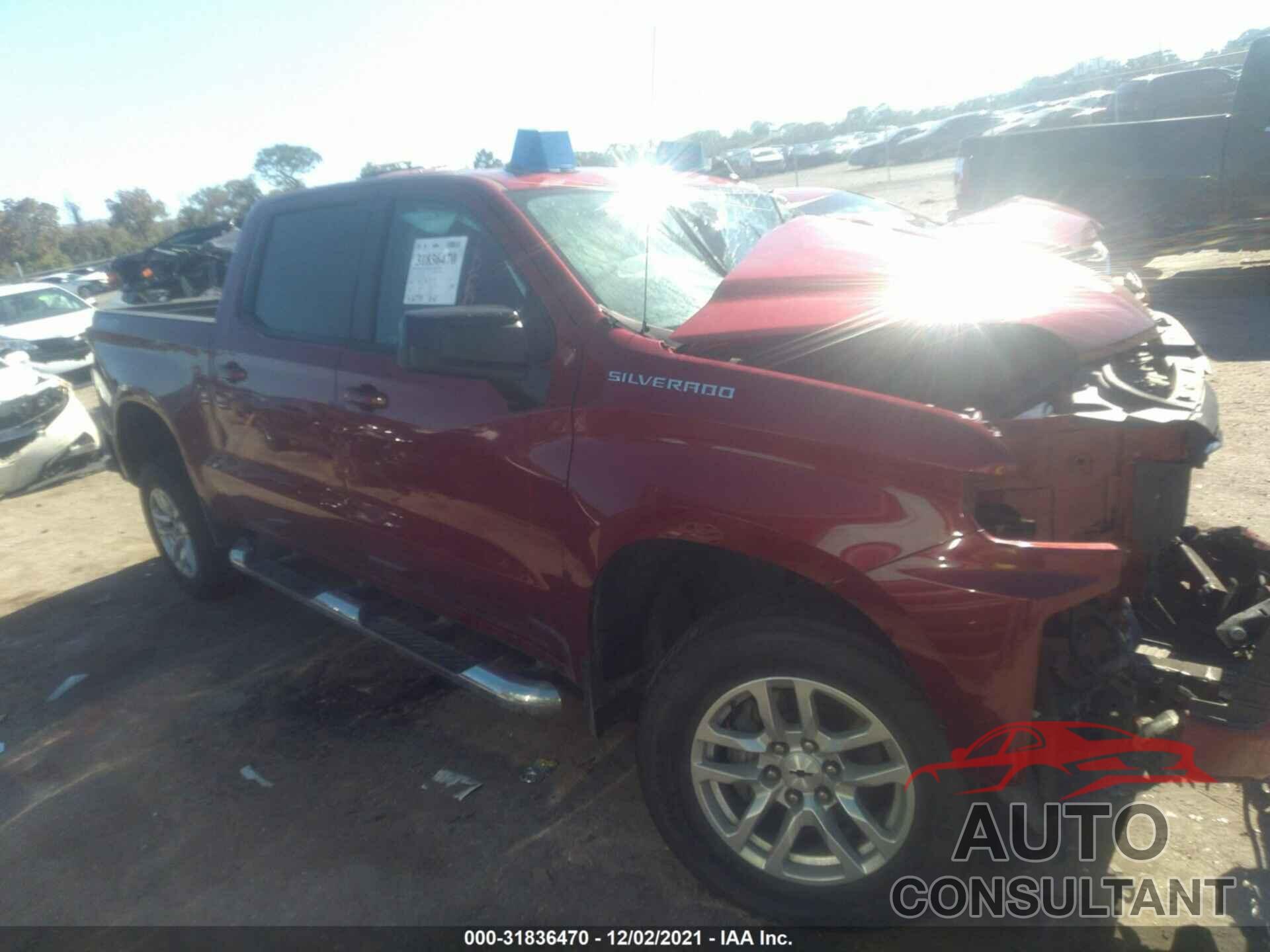 CHEVROLET SILVERADO 1500 2019 - 1GCUYEED4KZ425464