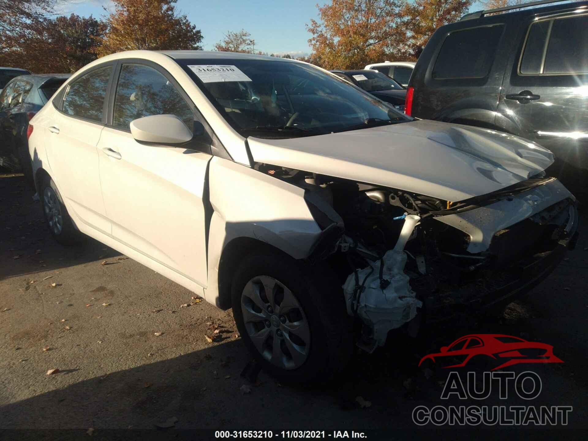 HYUNDAI ACCENT 2017 - KMHCT4AE8HU242170