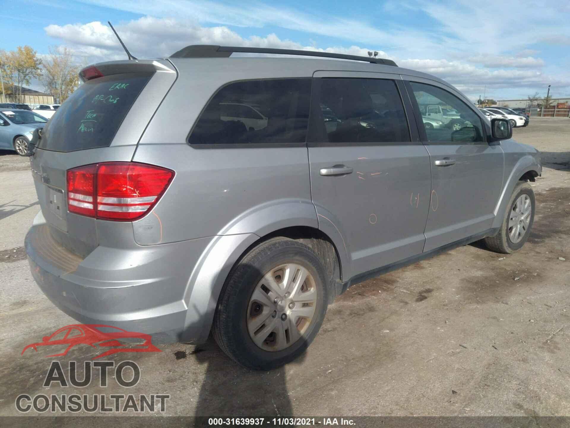 DODGE JOURNEY 2017 - 3C4PDCABXHT601824