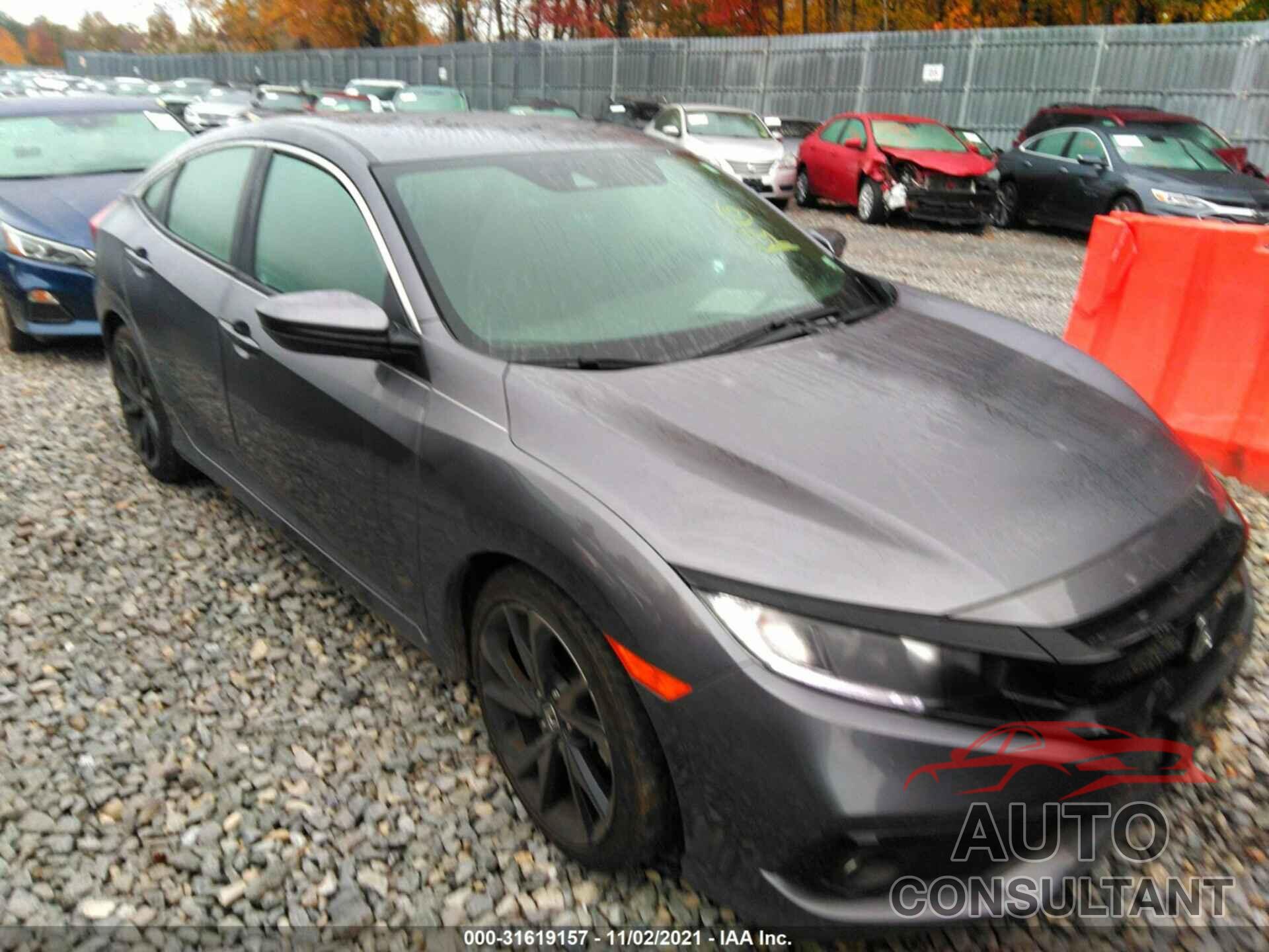 HONDA CIVIC SEDAN 2020 - 19XFC2F82LE215580