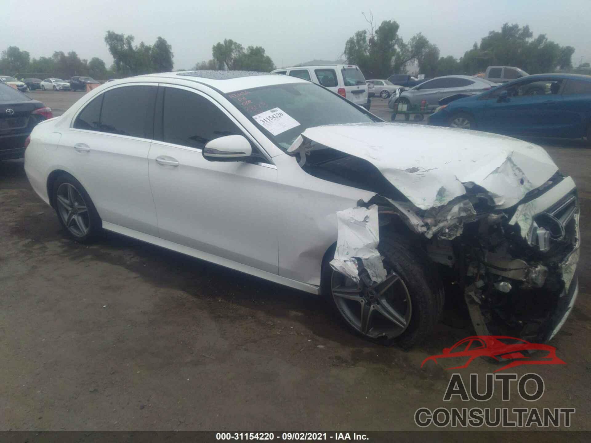 MERCEDES-BENZ E-CLASS 2018 - WDDZF4JB0JA454621
