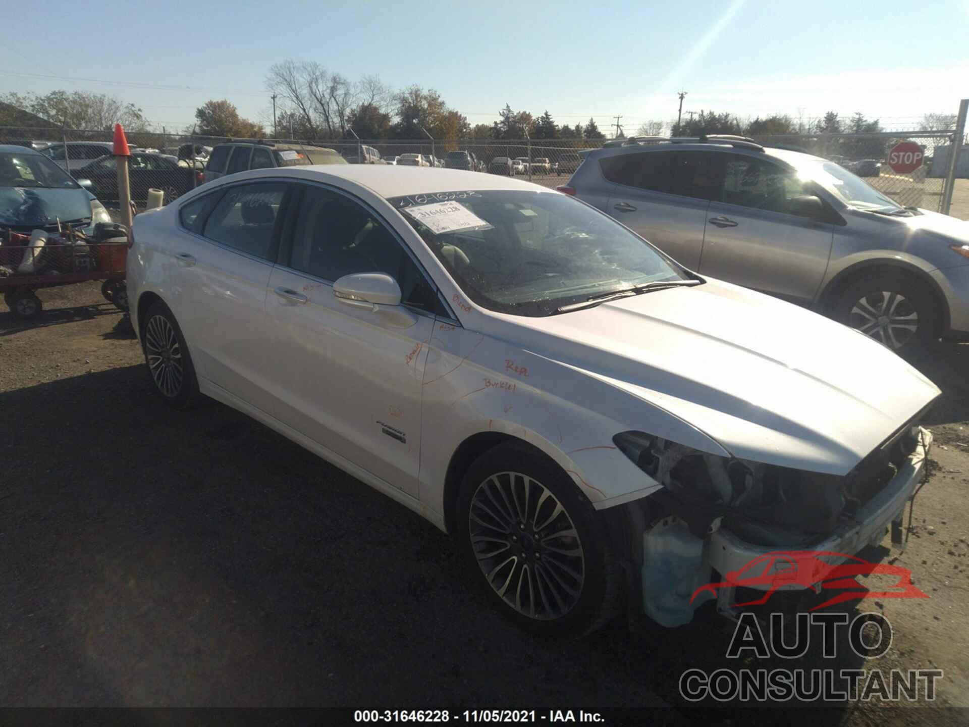 FORD FUSION ENERGI 2017 - 3FA6P0SU8HR238976