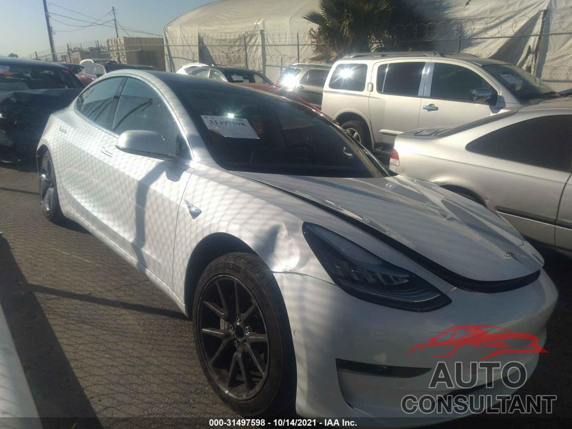 TESLA MODEL 3 2020 - 5YJ3E1EA4LF662367
