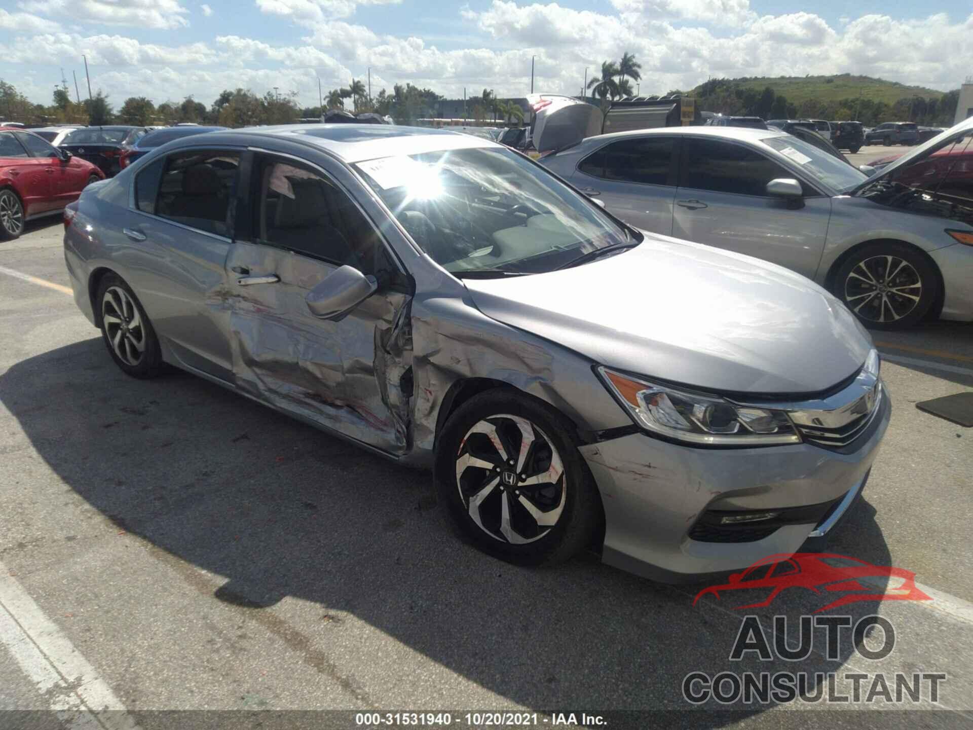HONDA ACCORD SEDAN 2017 - 1HGCR3F8XHA033774