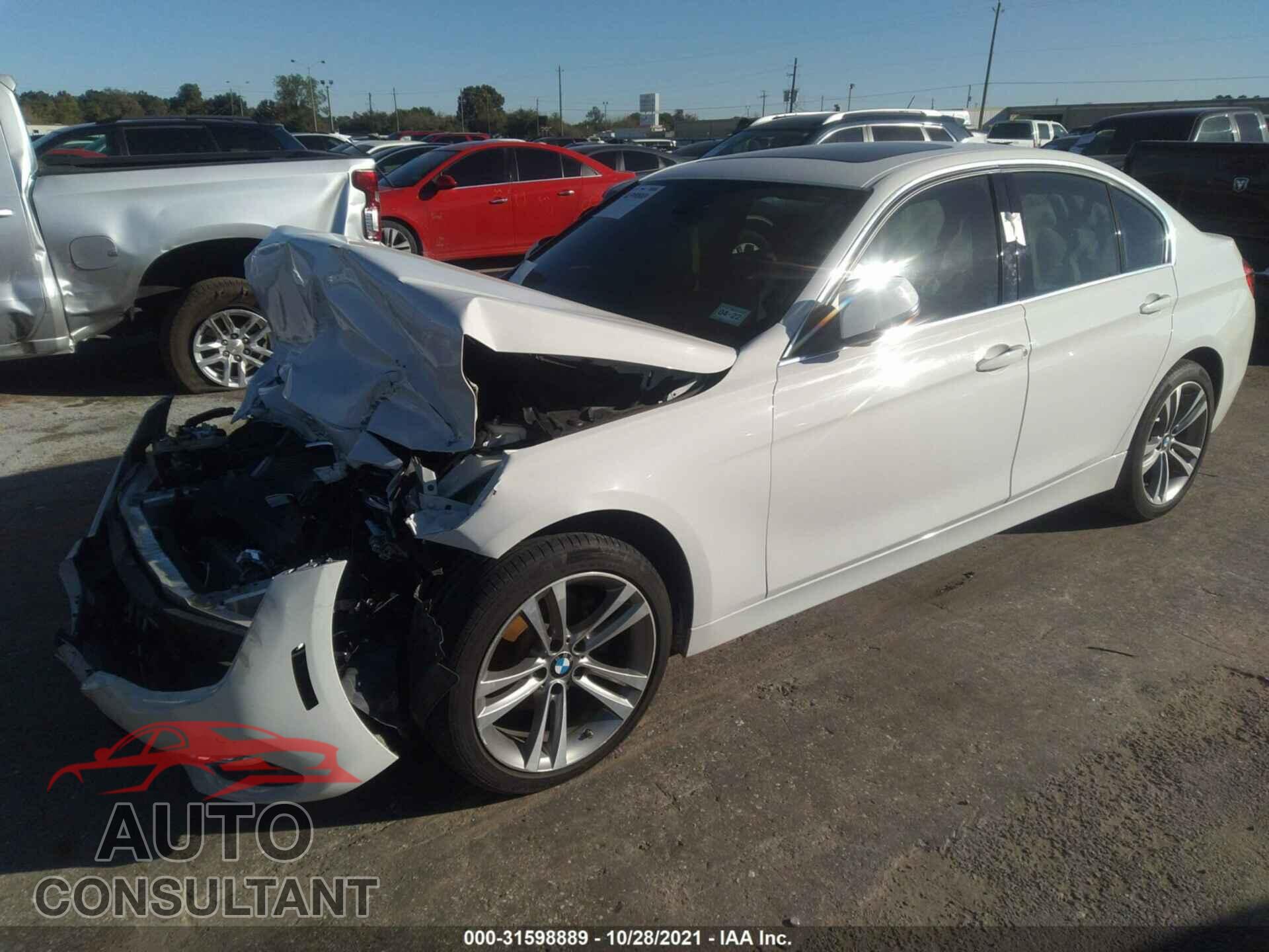 BMW 3 SERIES 2016 - WBA8E9G54GNU28075