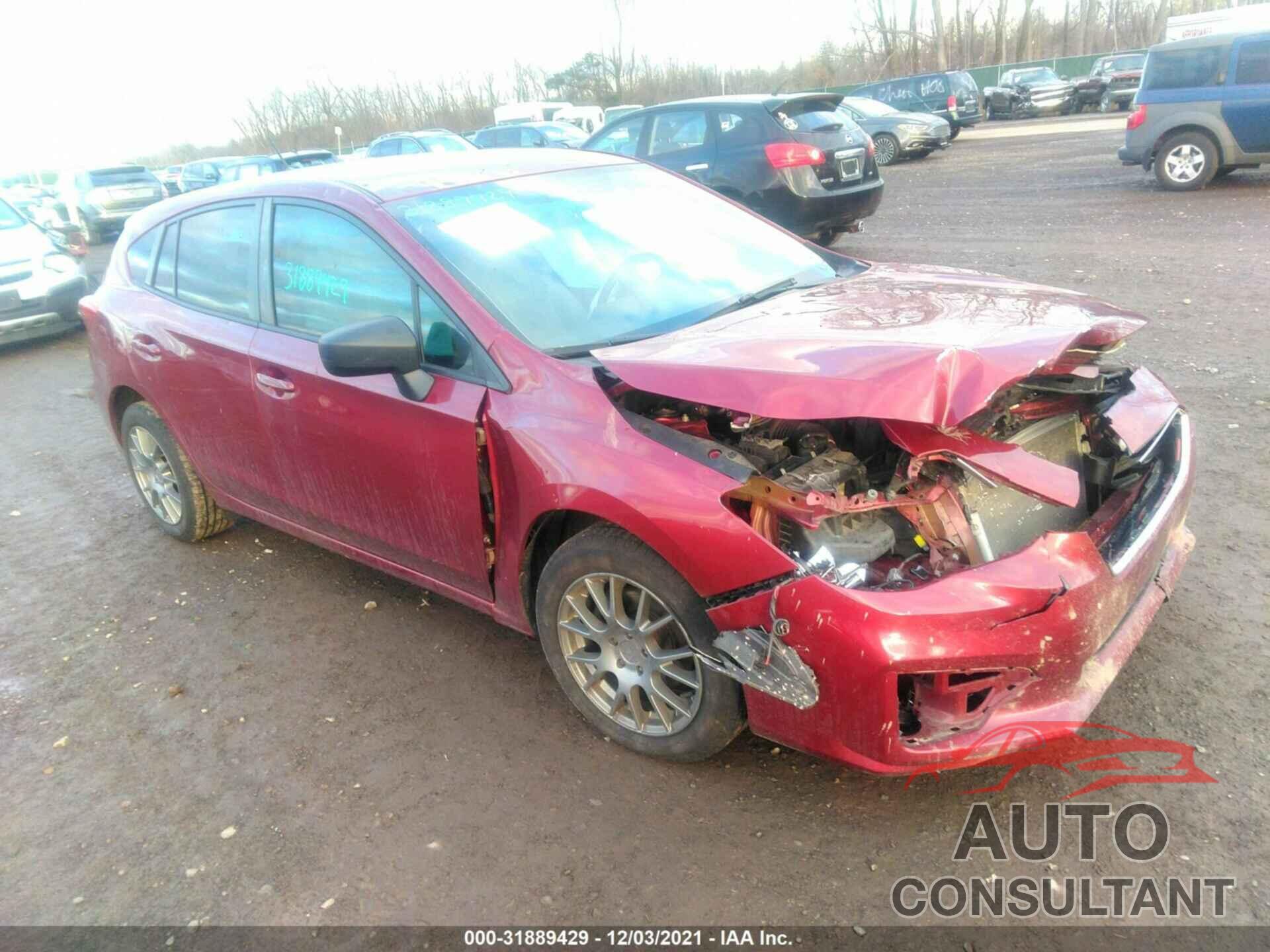 SUBARU IMPREZA 2017 - 4S3GTAA62H3729772