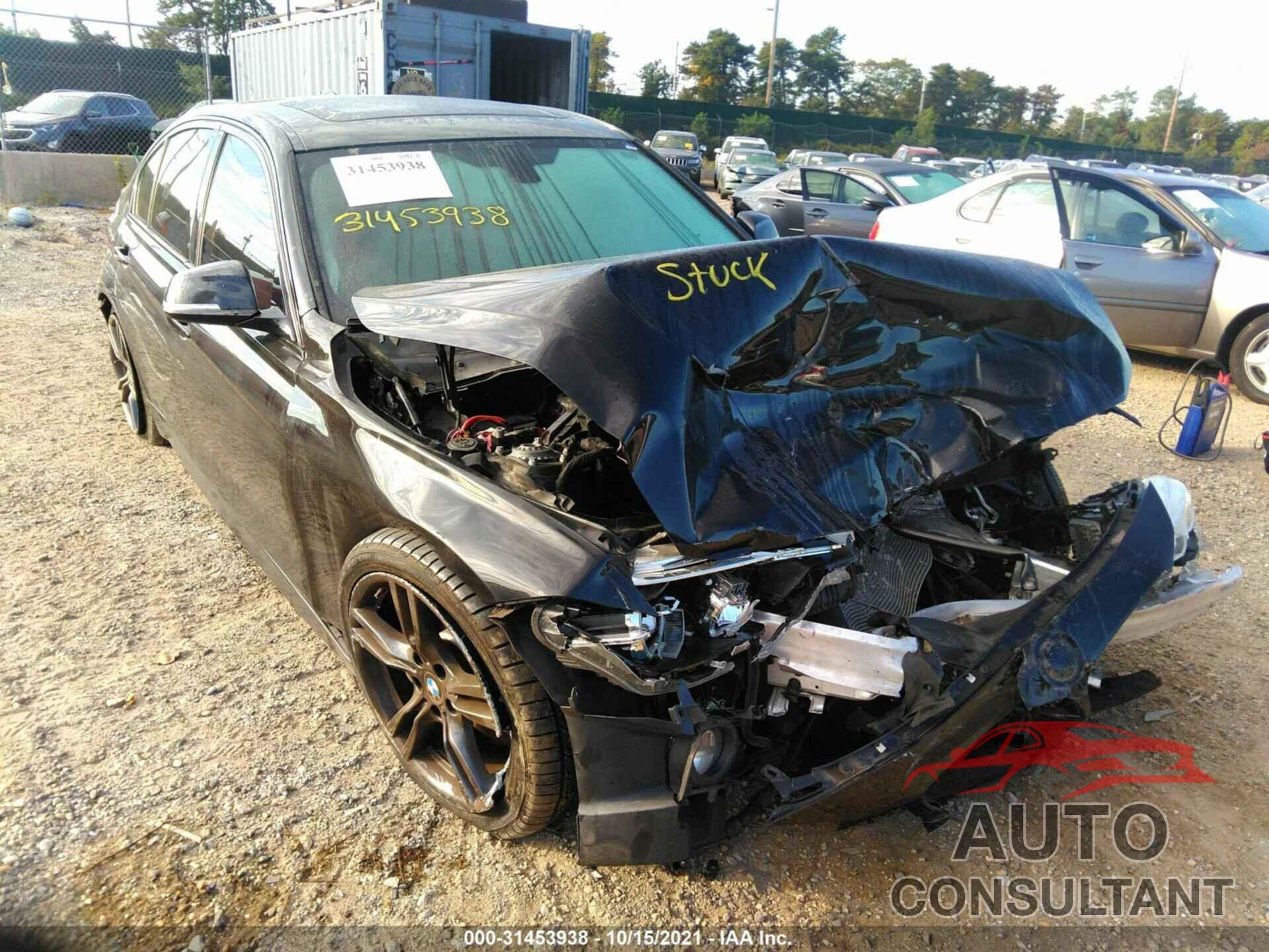 BMW 3 SERIES 2016 - WBA8E3G5XGNT80711