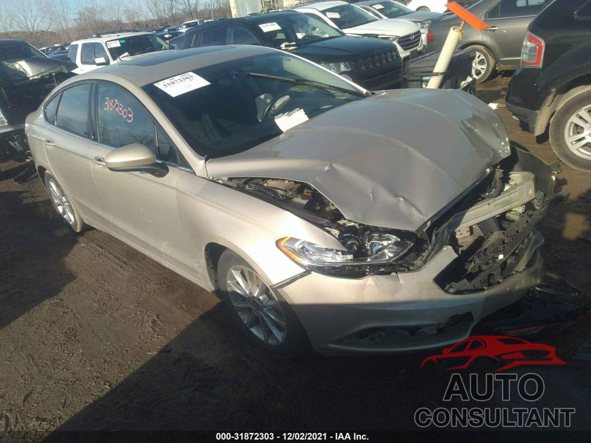 FORD FUSION 2017 - 3FA6P0H79HR149791