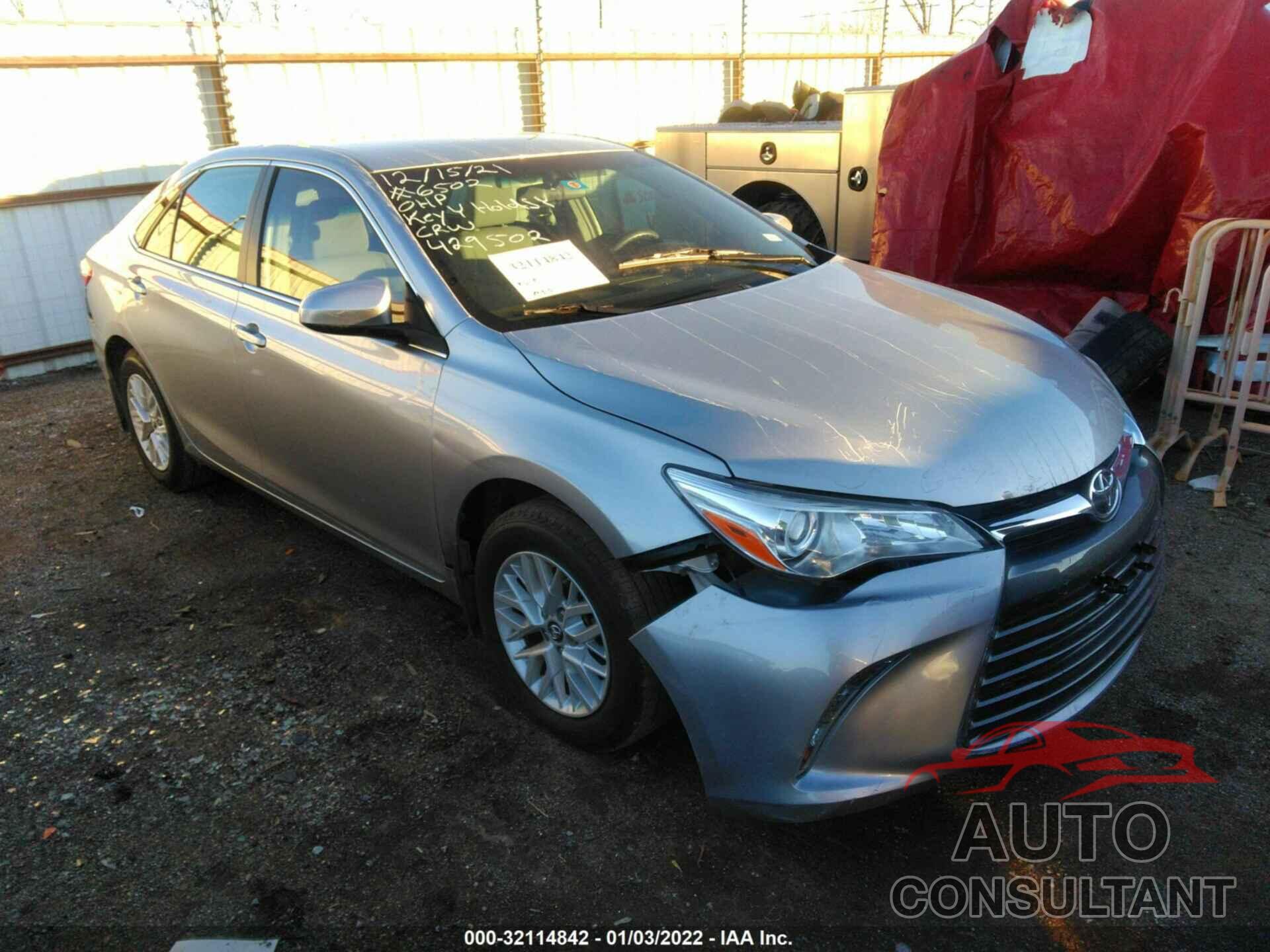 TOYOTA CAMRY 2017 - 4T1BF1FK0HU429502