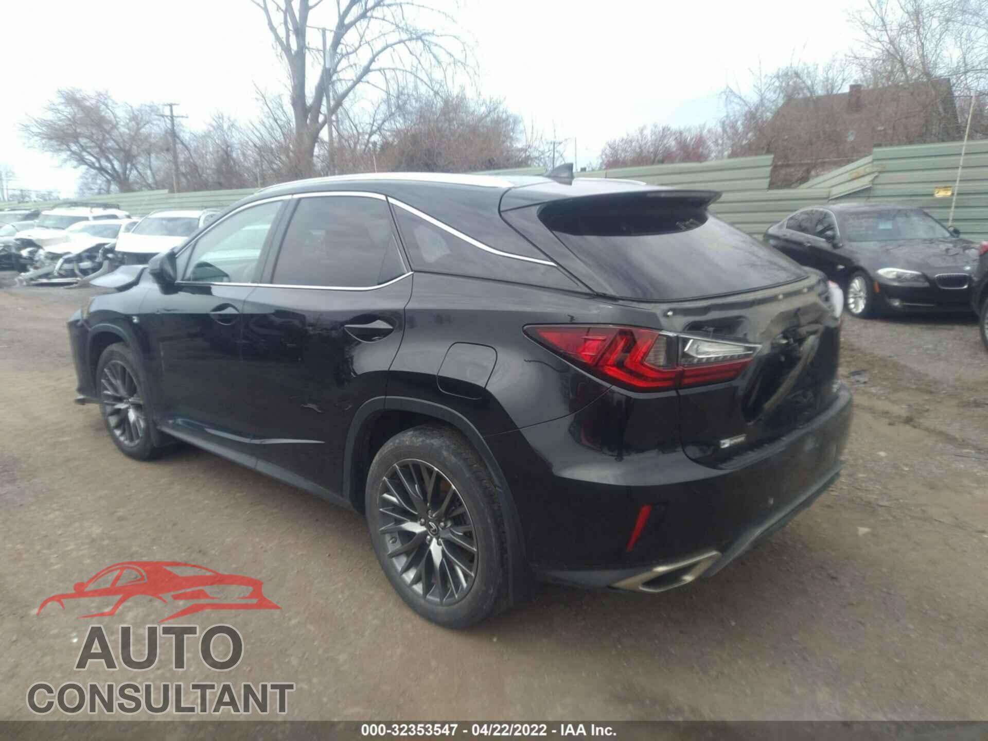 LEXUS RX 2019 - 2T2BZMCA8KC195764