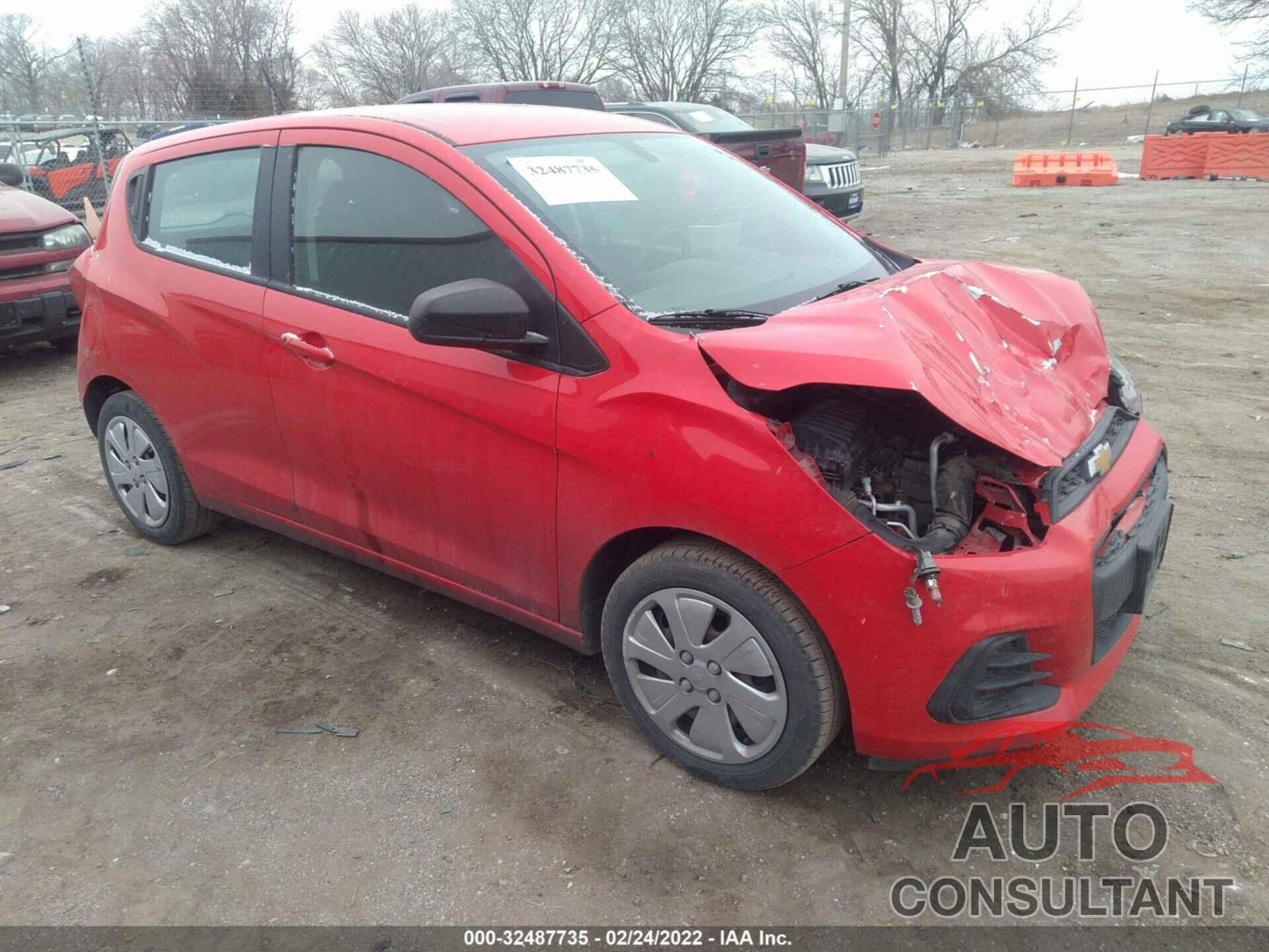 CHEVROLET SPARK 2016 - KL8CA6SA9GC638056