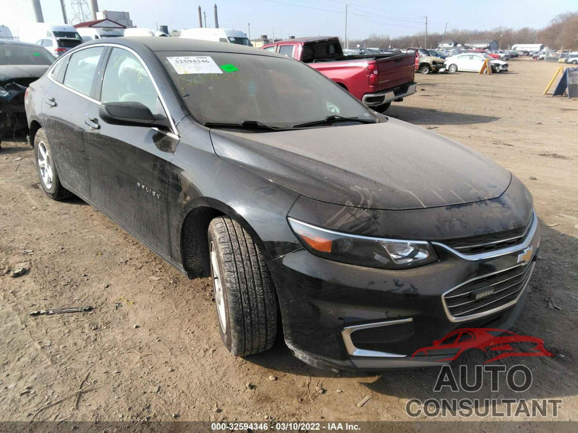 CHEVROLET MALIBU 2018 - 1G1ZC5STXJF189508