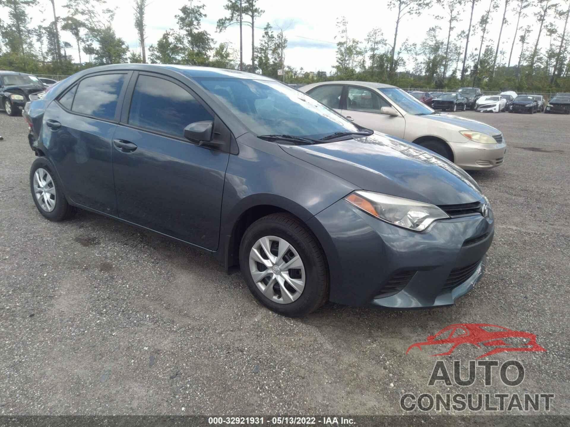 TOYOTA COROLLA 2016 - 5YFBURHE1GP470765