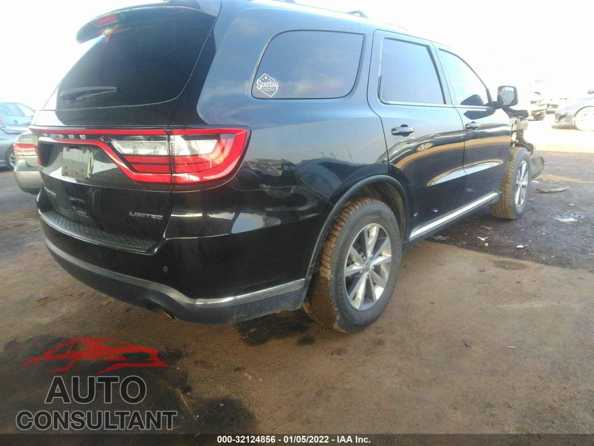 DODGE DURANGO 2016 - 1C4RDHDG4GC330511
