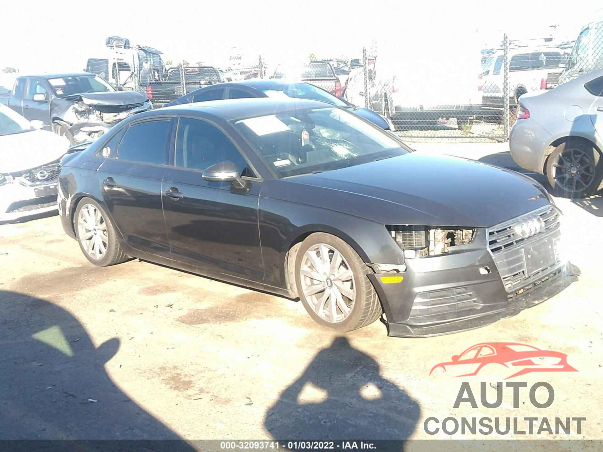 AUDI A4 2017 - WAUANAF42HA075548