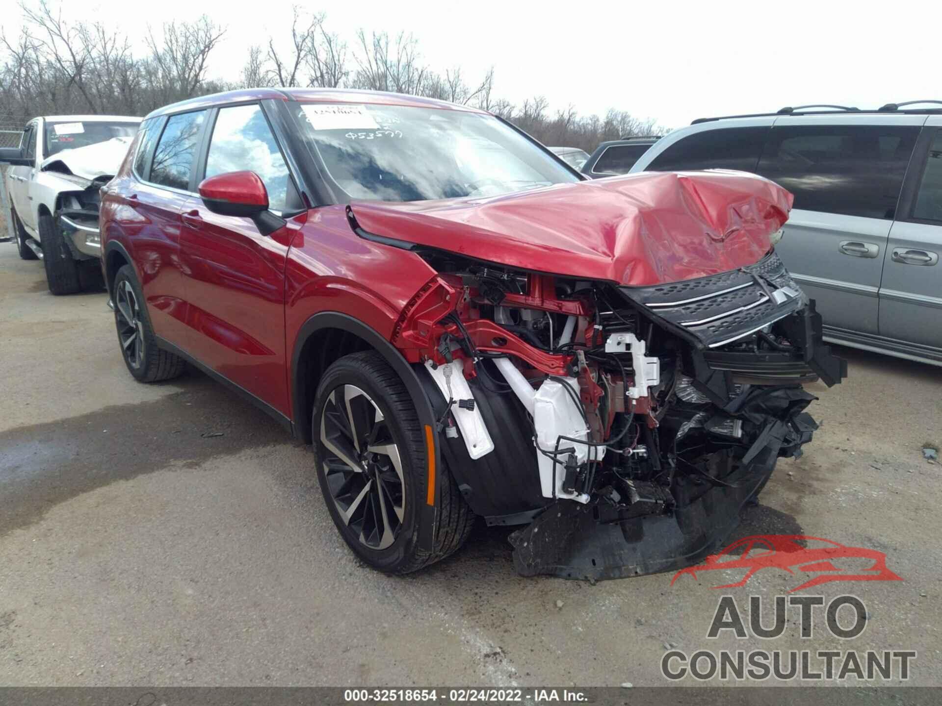 MITSUBISHI OUTLANDER 2022 - JA4J4TA85NZ053577