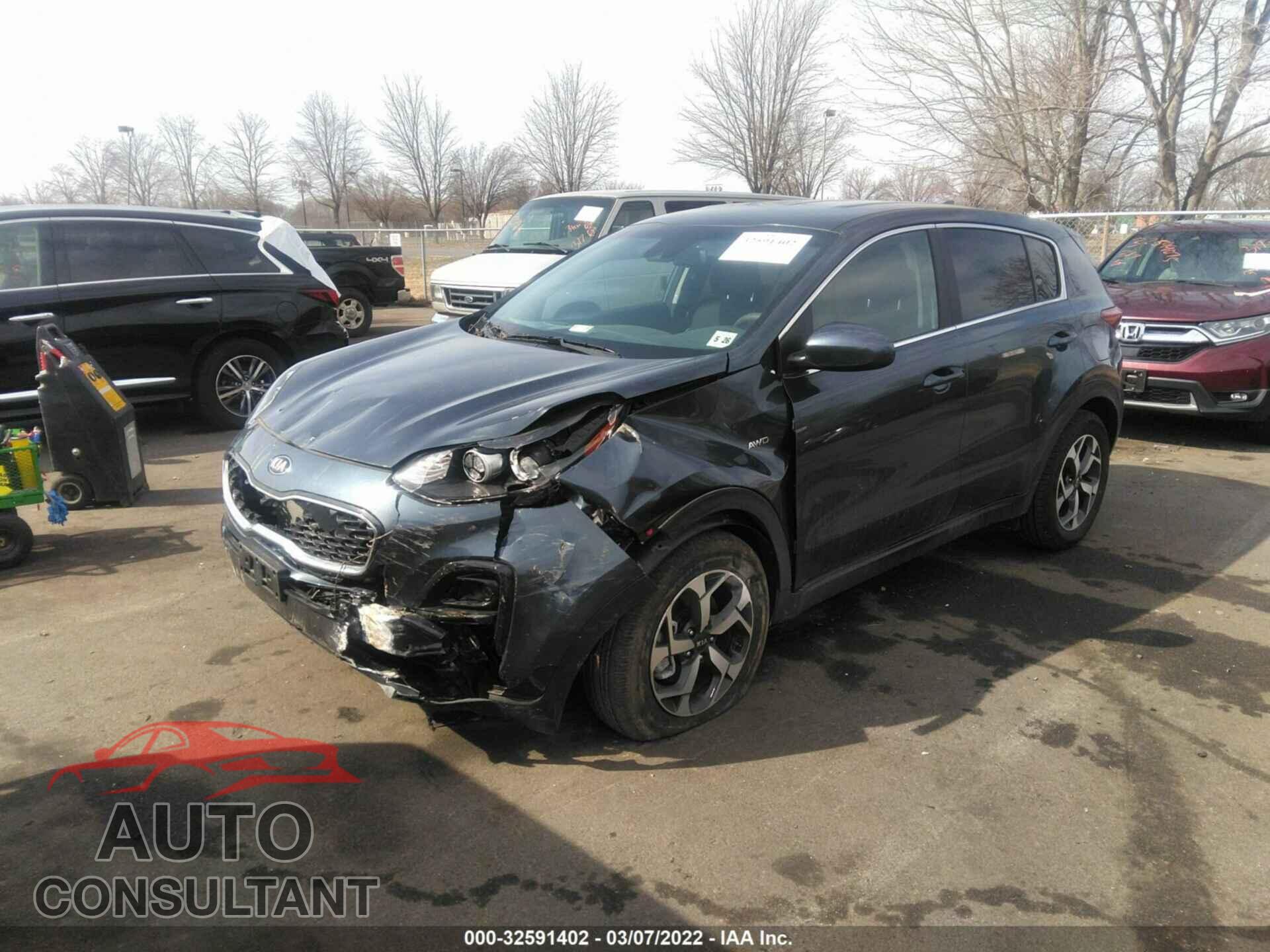 KIA SPORTAGE 2021 - KNDPMCAC5M7937579