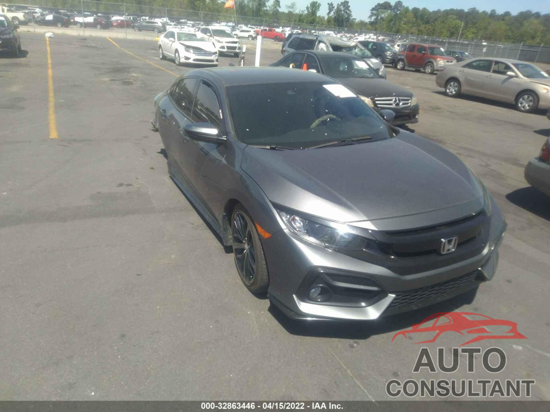 HONDA CIVIC HATCHBACK 2020 - SHHFK7H40LU204984