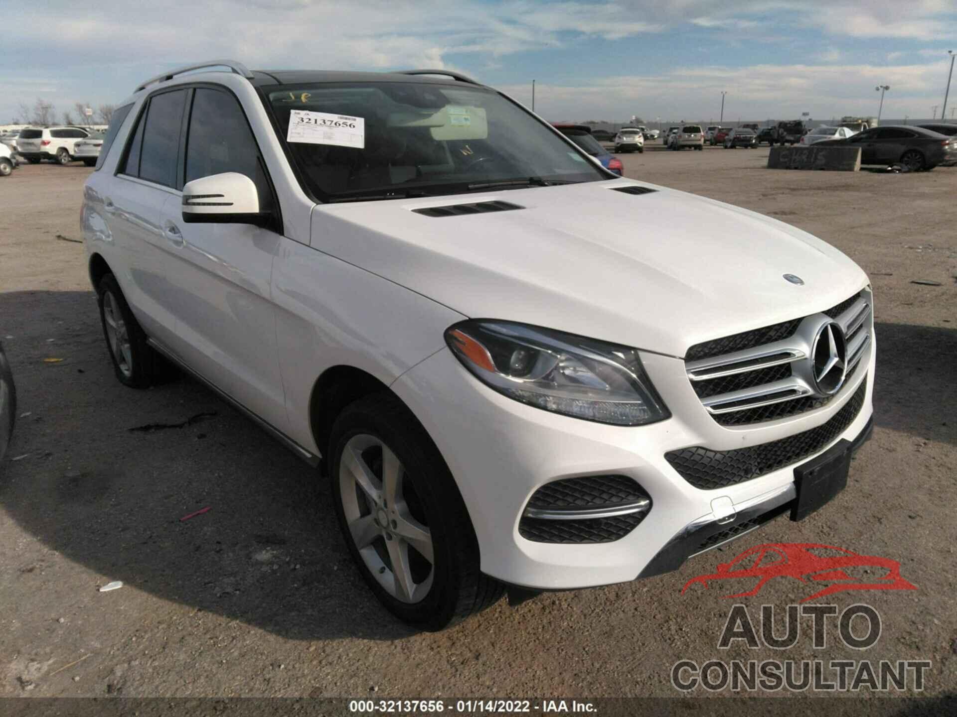 MERCEDES-BENZ GLE 2016 - 4JGDA5JB7GA620338