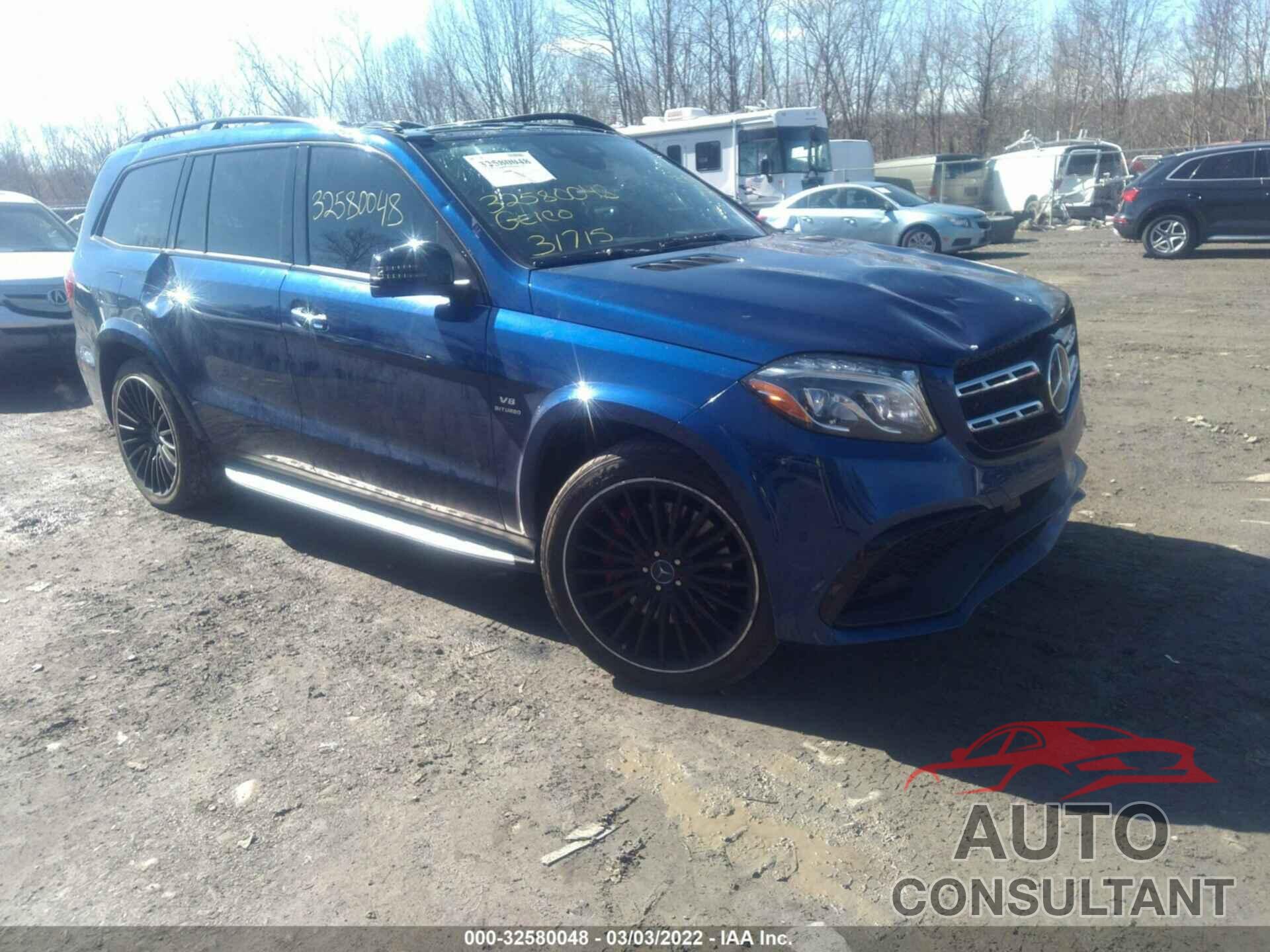 MERCEDES-BENZ GLS 2017 - 4JGDF7FE9HA909352