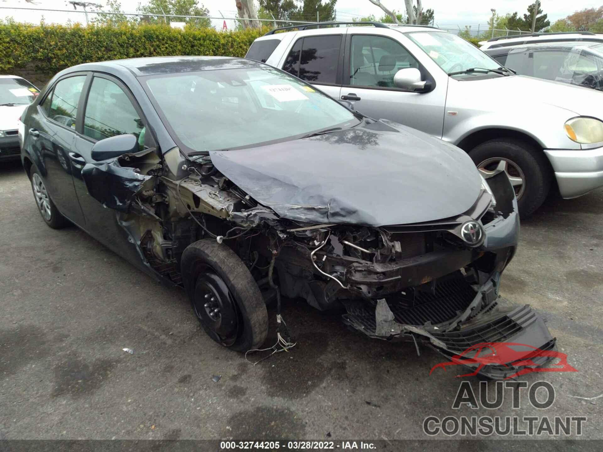 TOYOTA COROLLA 2019 - 2T1BURHE0KC144254
