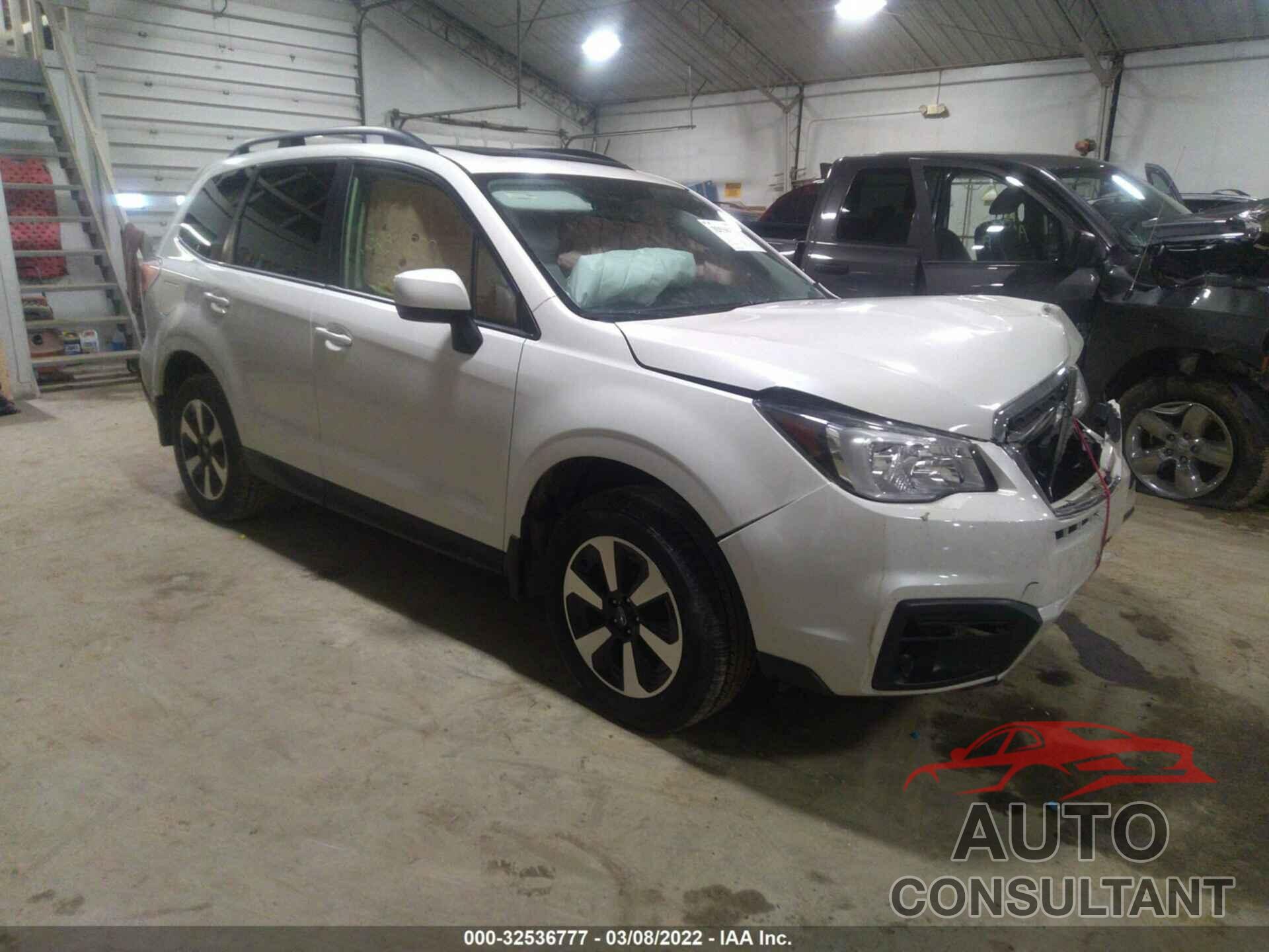 SUBARU FORESTER 2018 - JF2SJAECXJH508088