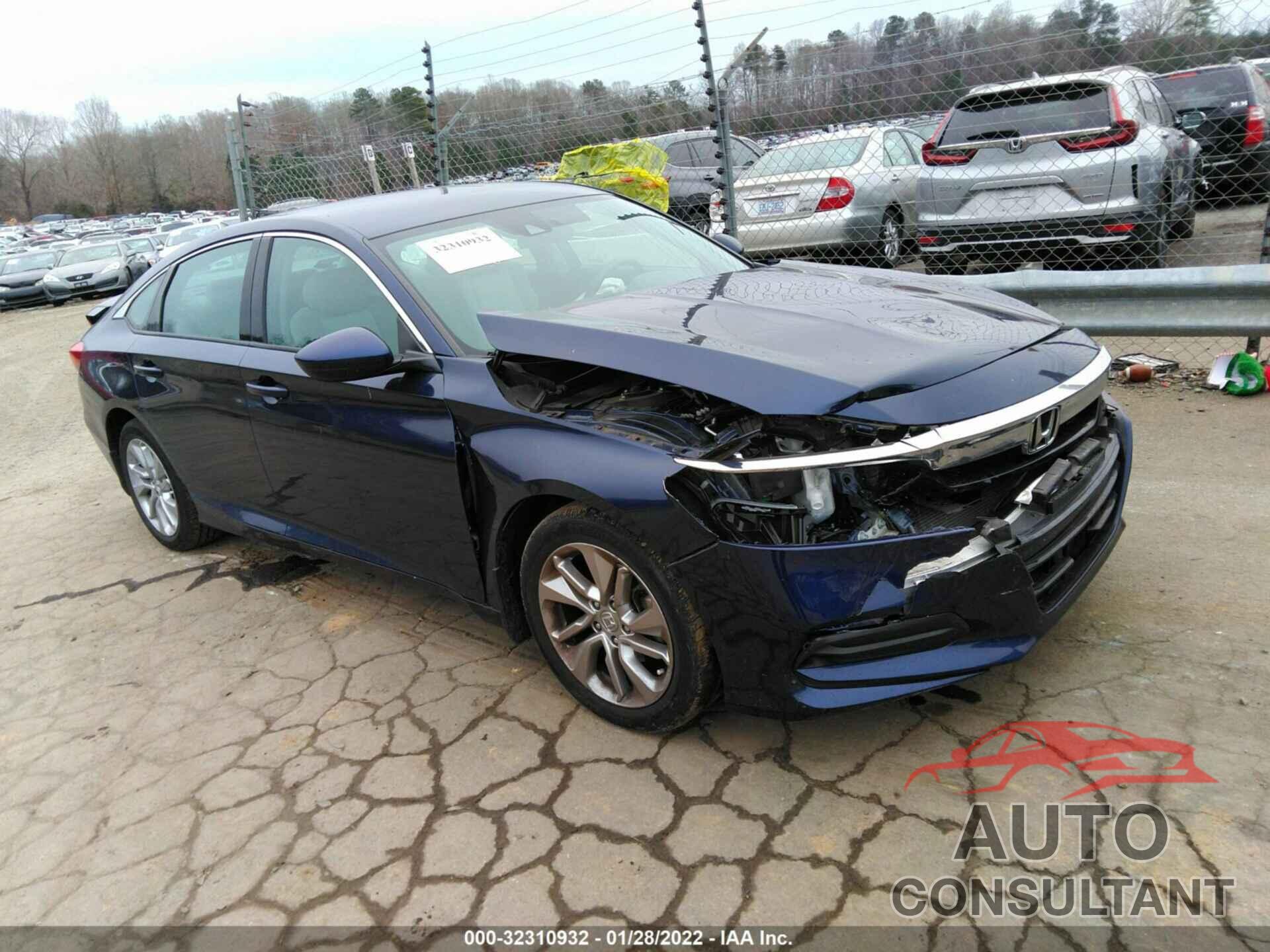 HONDA ACCORD SEDAN 2019 - 1HGCV1F17KA012004