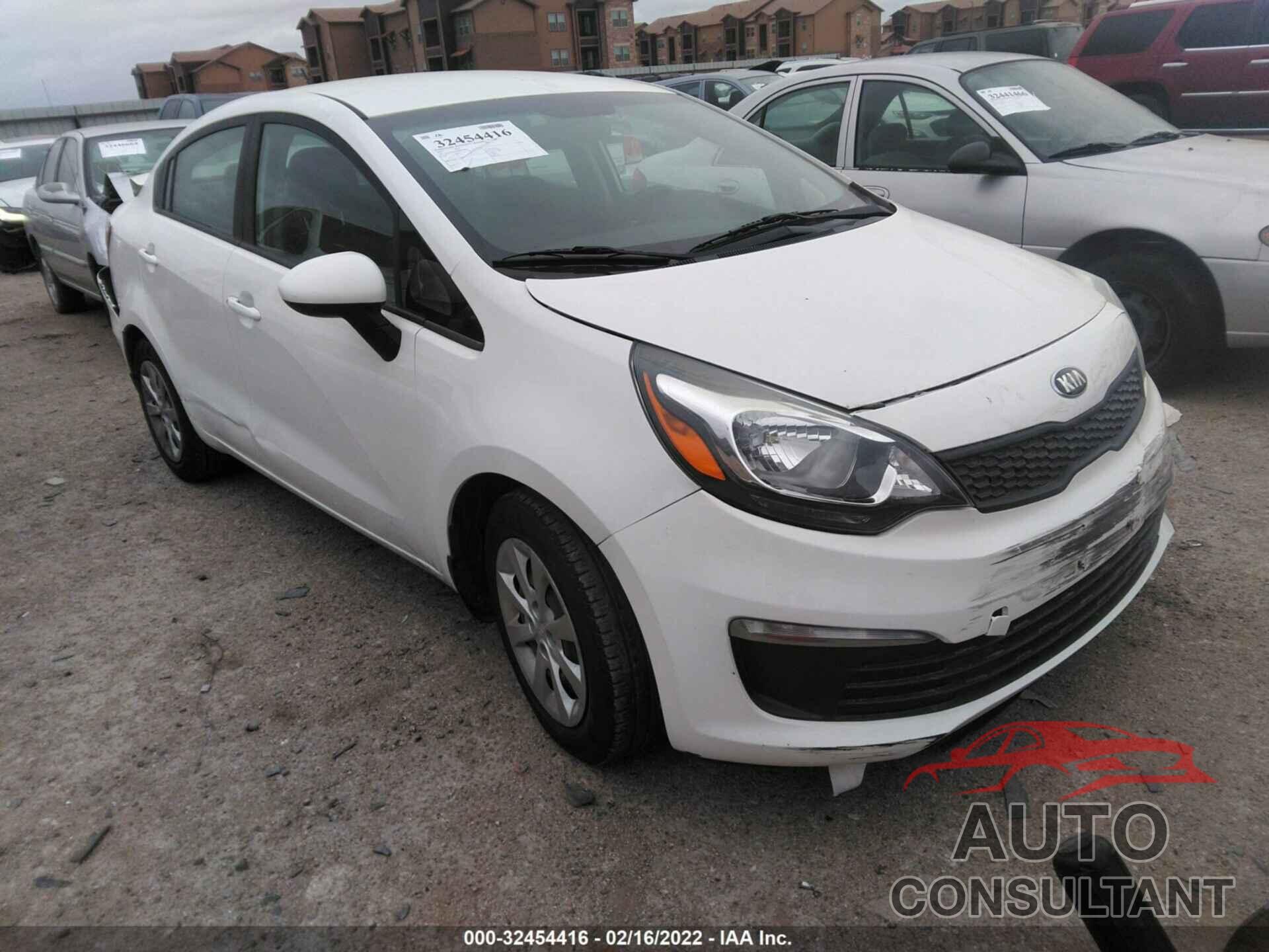 KIA RIO 2017 - KNADM4A36H6036822