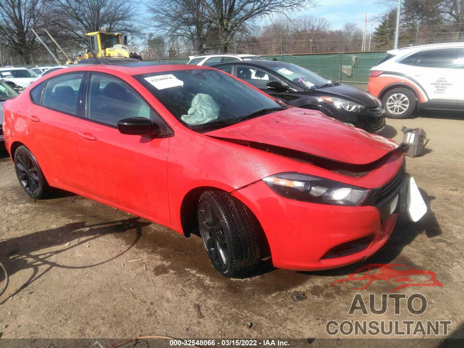 DODGE DART 2016 - 1C3CDFFA3GD818463