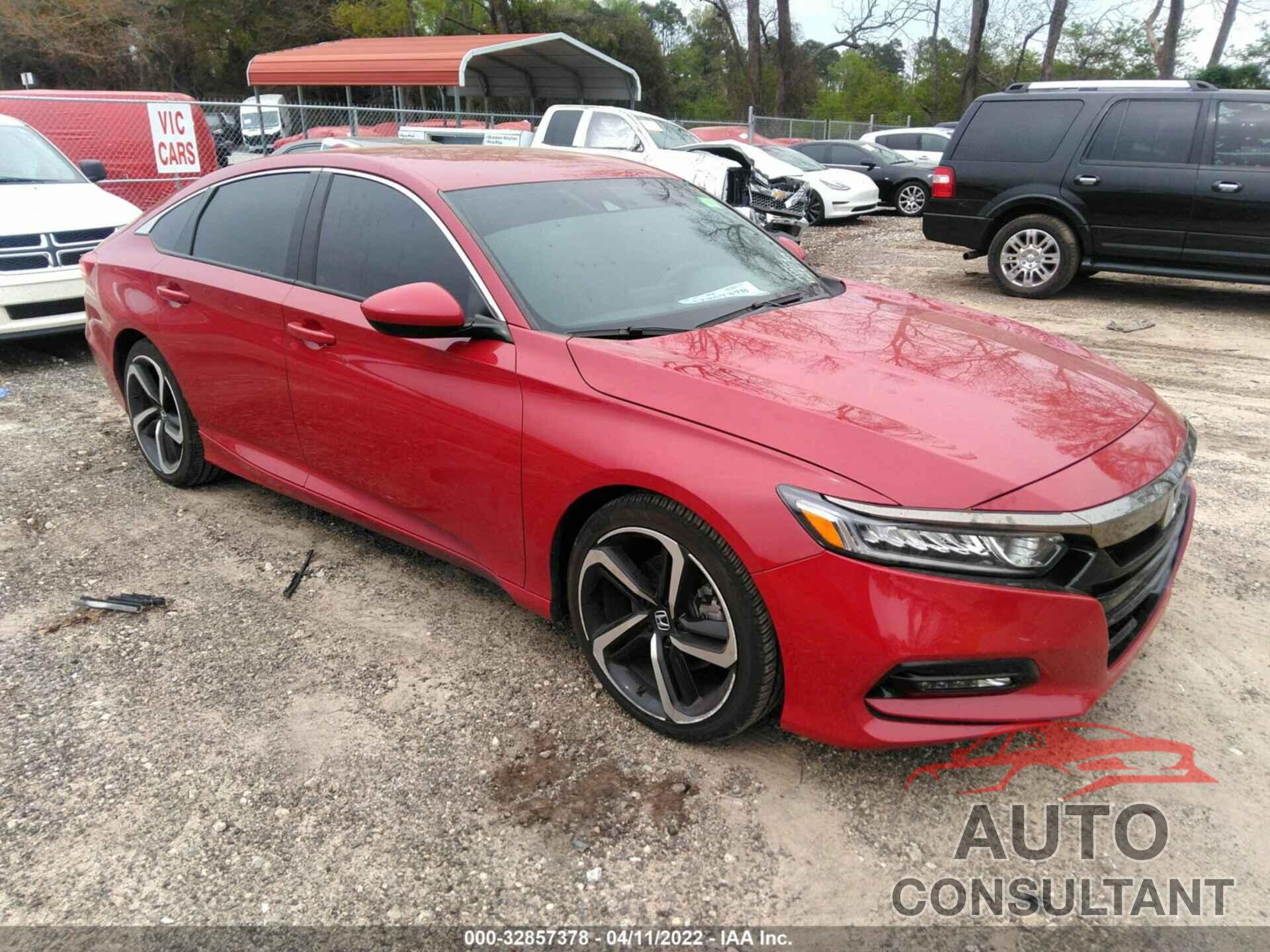 HONDA ACCORD SEDAN 2019 - 1HGCV1F39KA059729