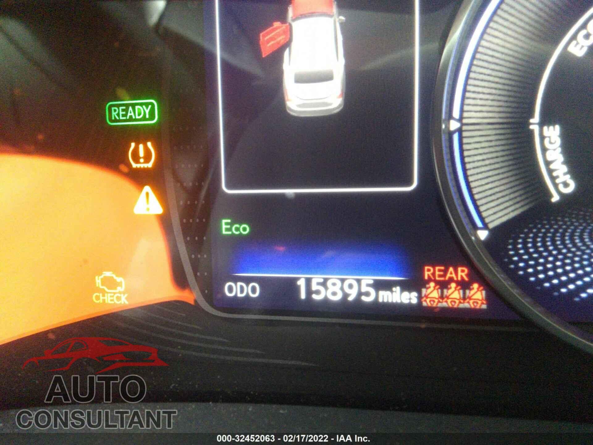 LEXUS ES 2019 - JTHB21B13K2044210