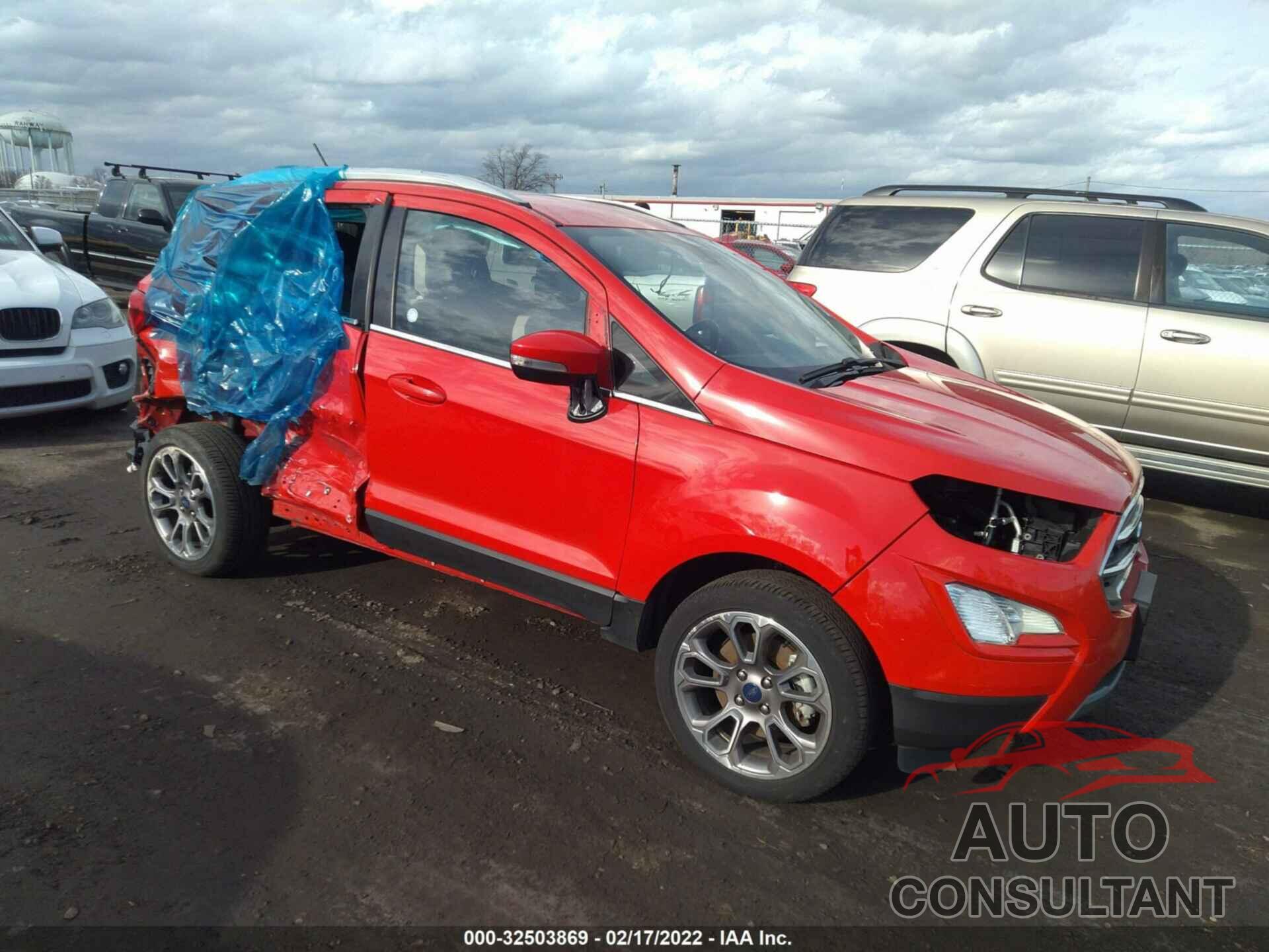 FORD ECOSPORT 2020 - MAJ6S3KL3LC367643