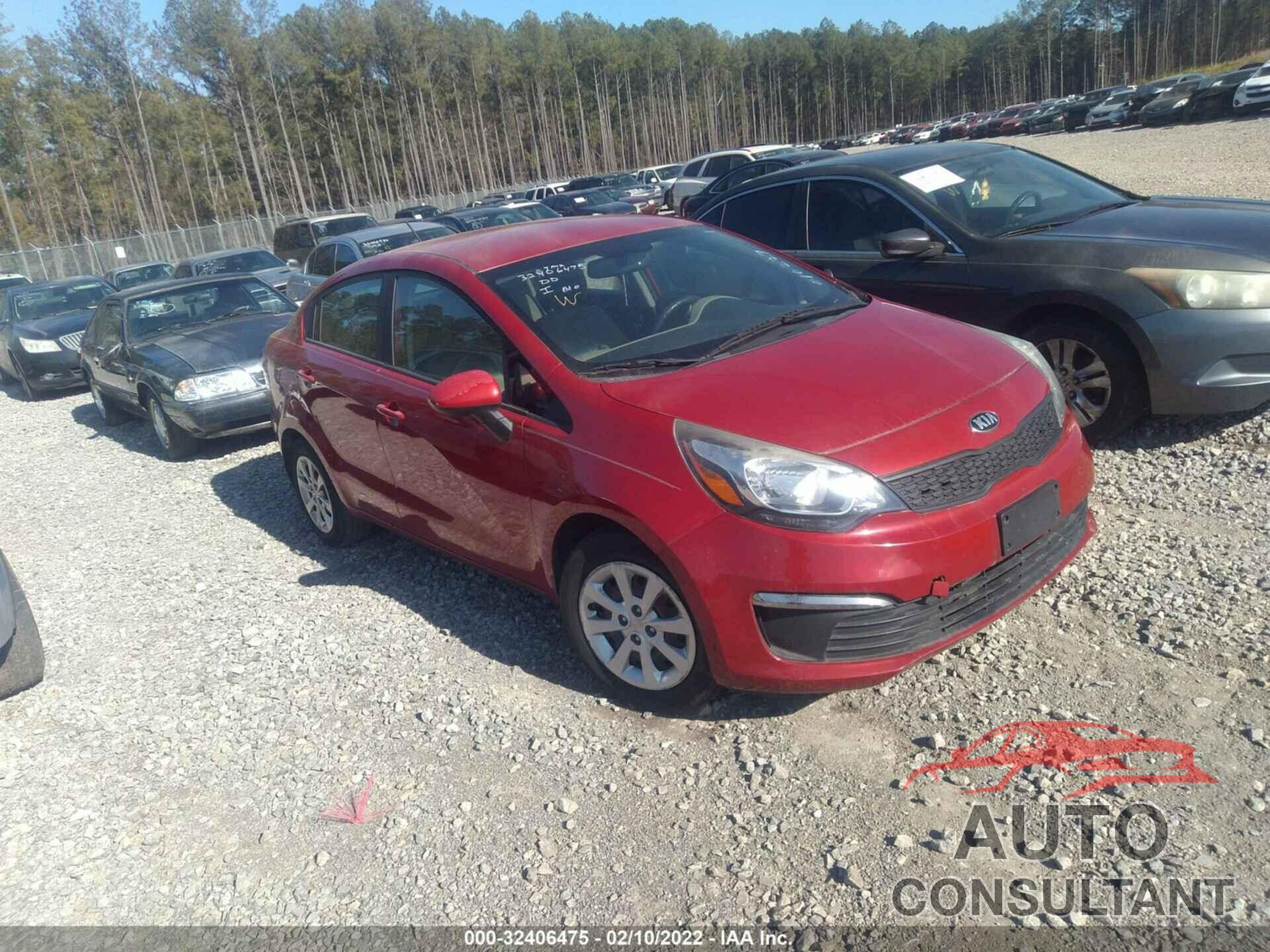 KIA RIO 2017 - KNADM4A35H6010227