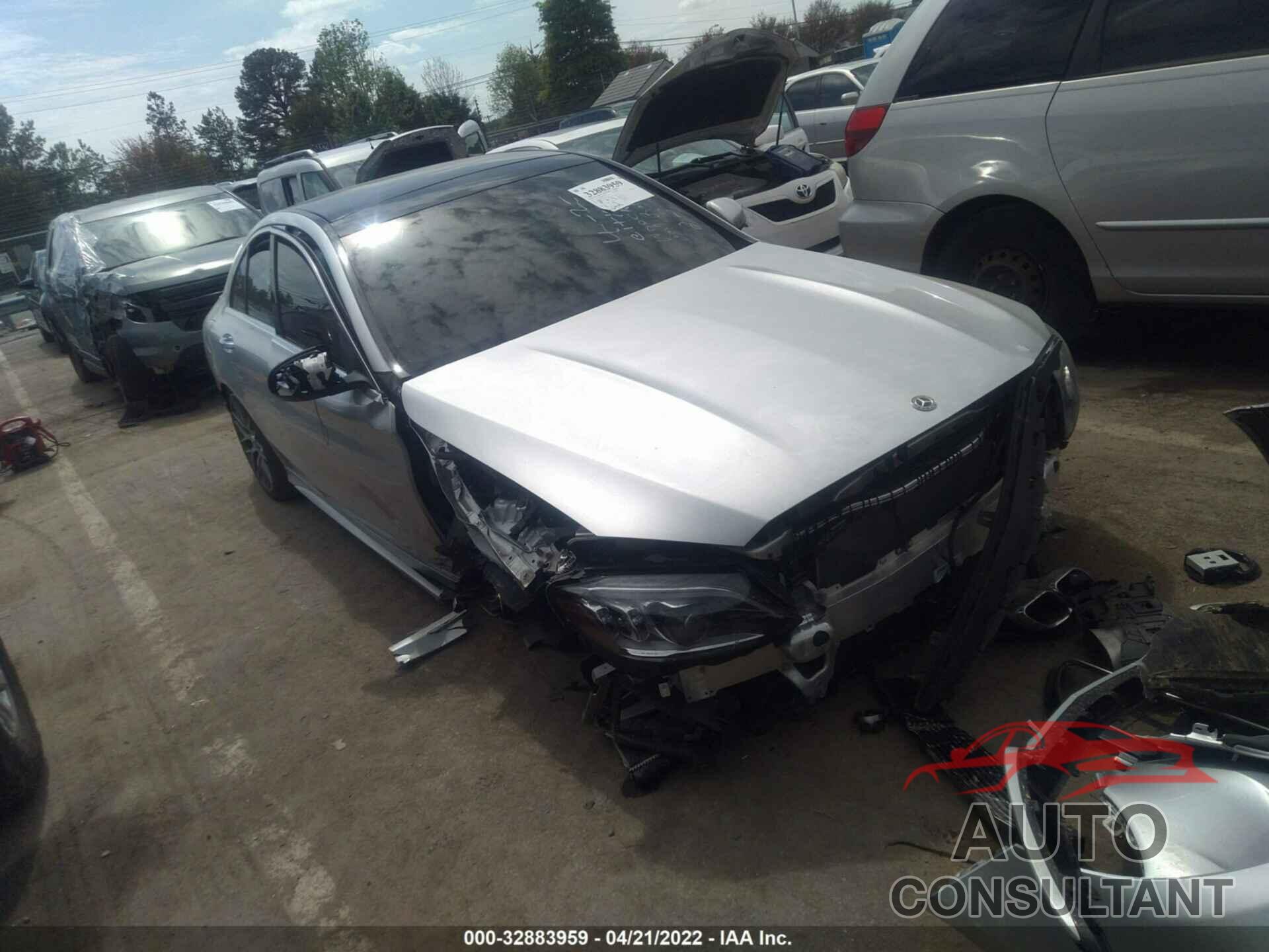 MERCEDES-BENZ C-CLASS 2019 - 55SWF8HB9KU302676