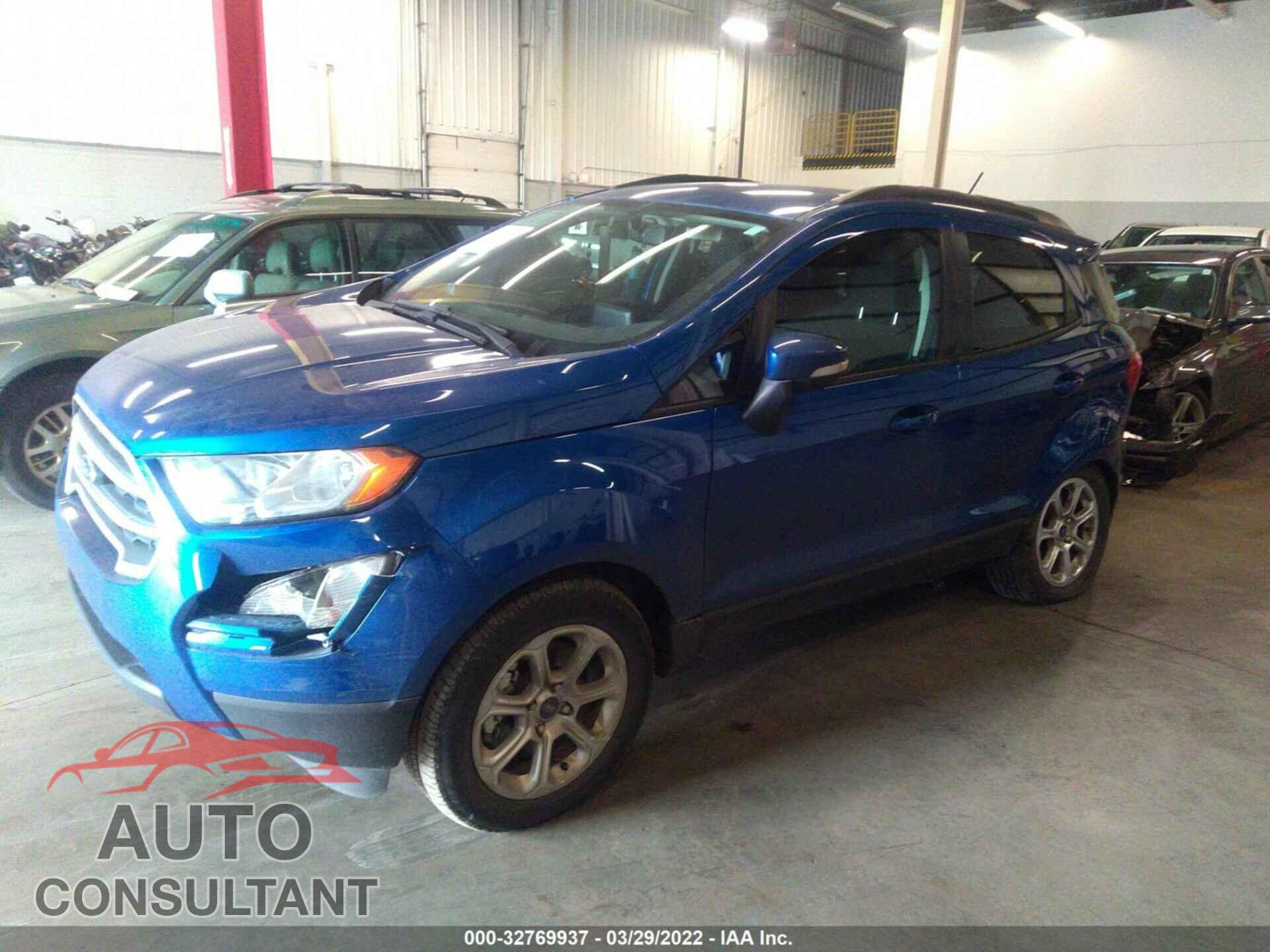 FORD ECOSPORT 2020 - MAJ6S3GL1LC349957