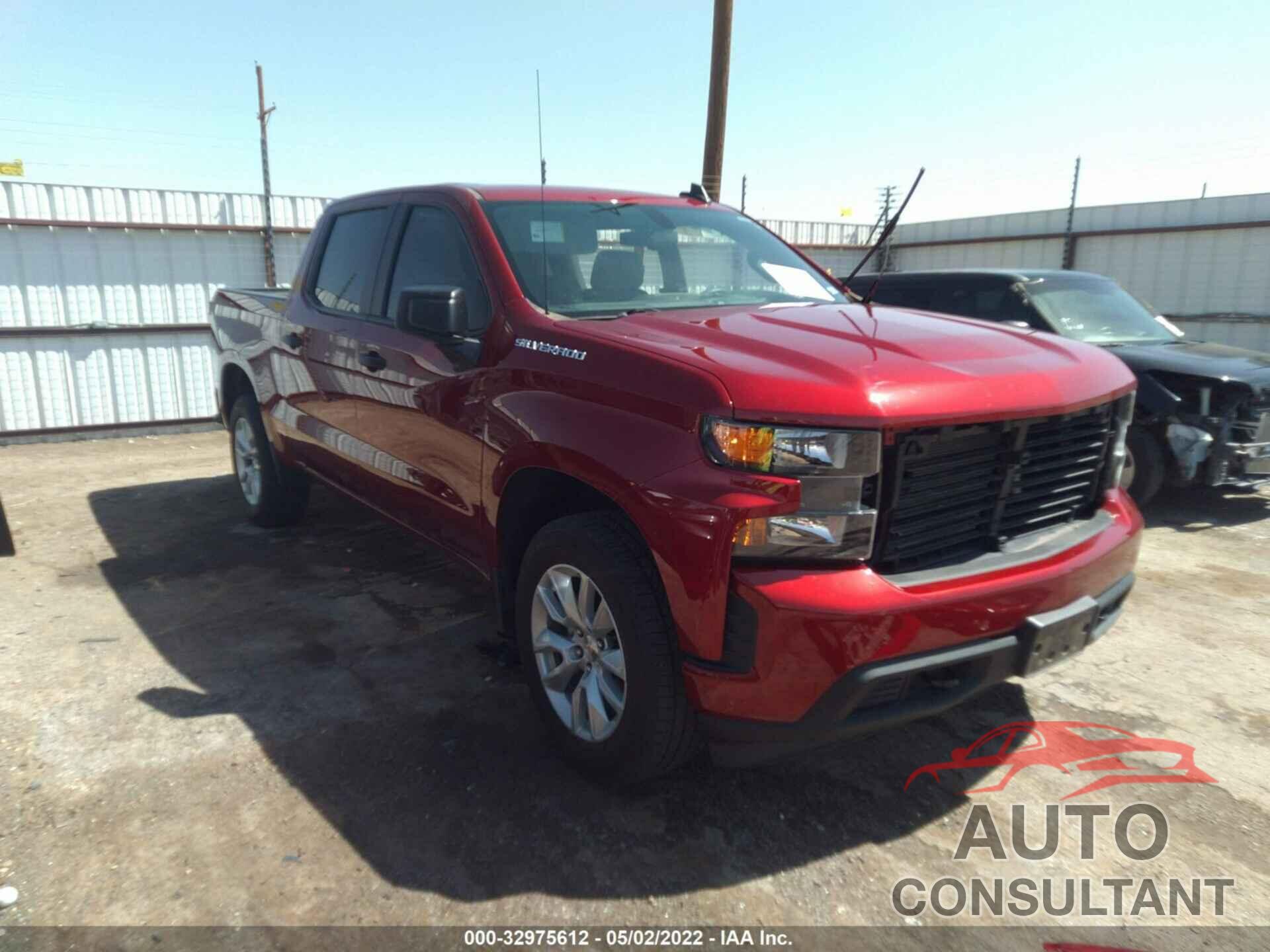 CHEVROLET SILVERADO 1500 2021 - 3GCPWBEK9MG372313