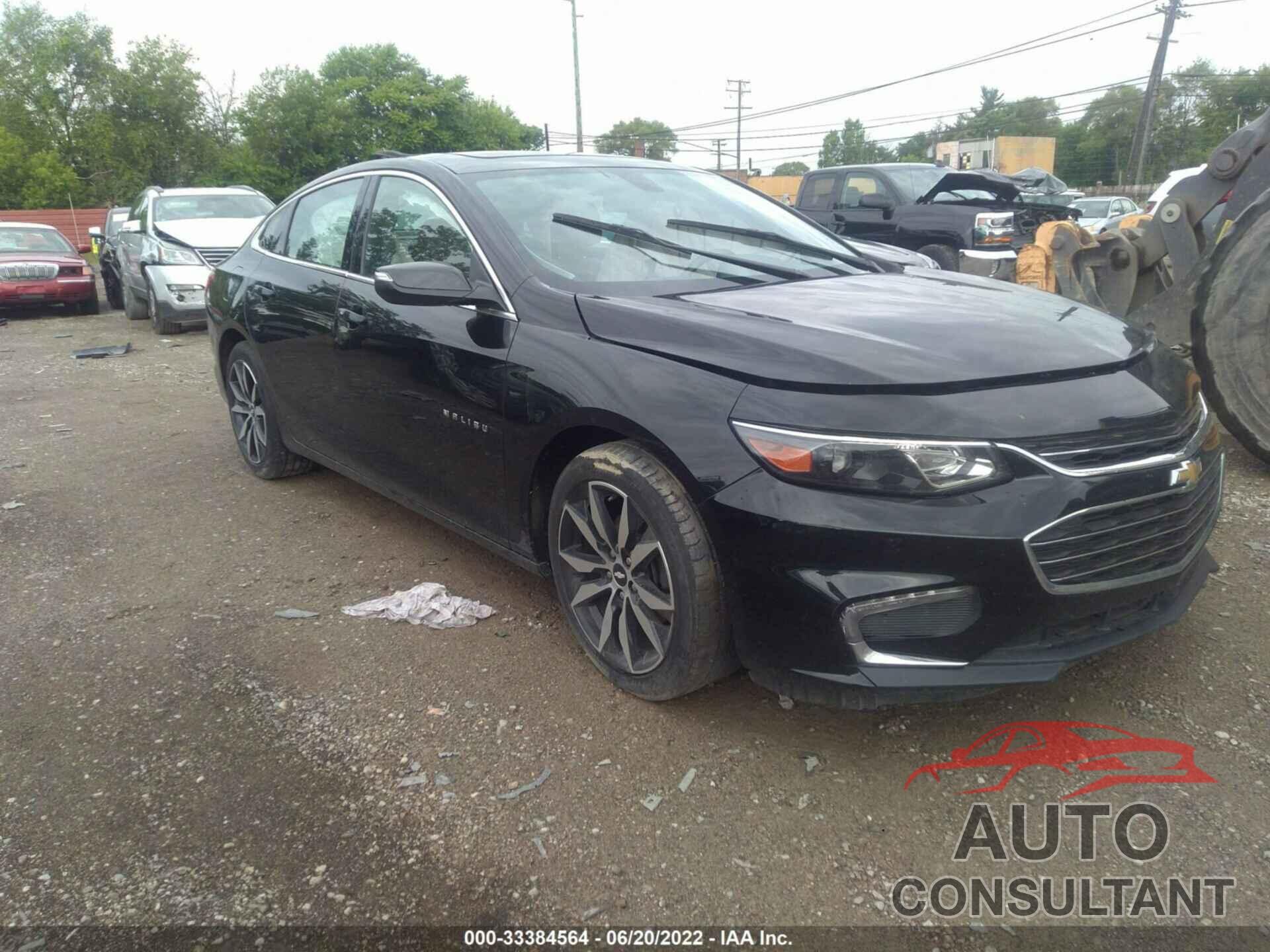 CHEVROLET MALIBU 2016 - 1G1ZE5ST9GF196730