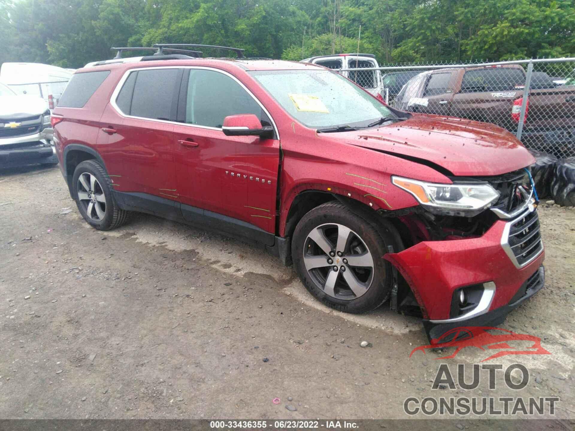 CHEVROLET TRAVERSE 2018 - 1GNEVHKW3JJ113676