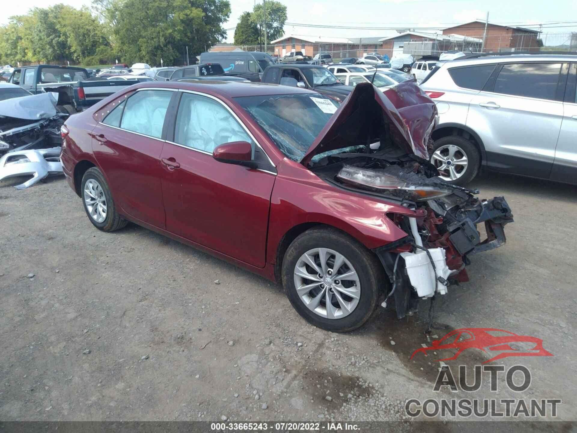 TOYOTA CAMRY 2016 - 4T1BF1FK2GU552619