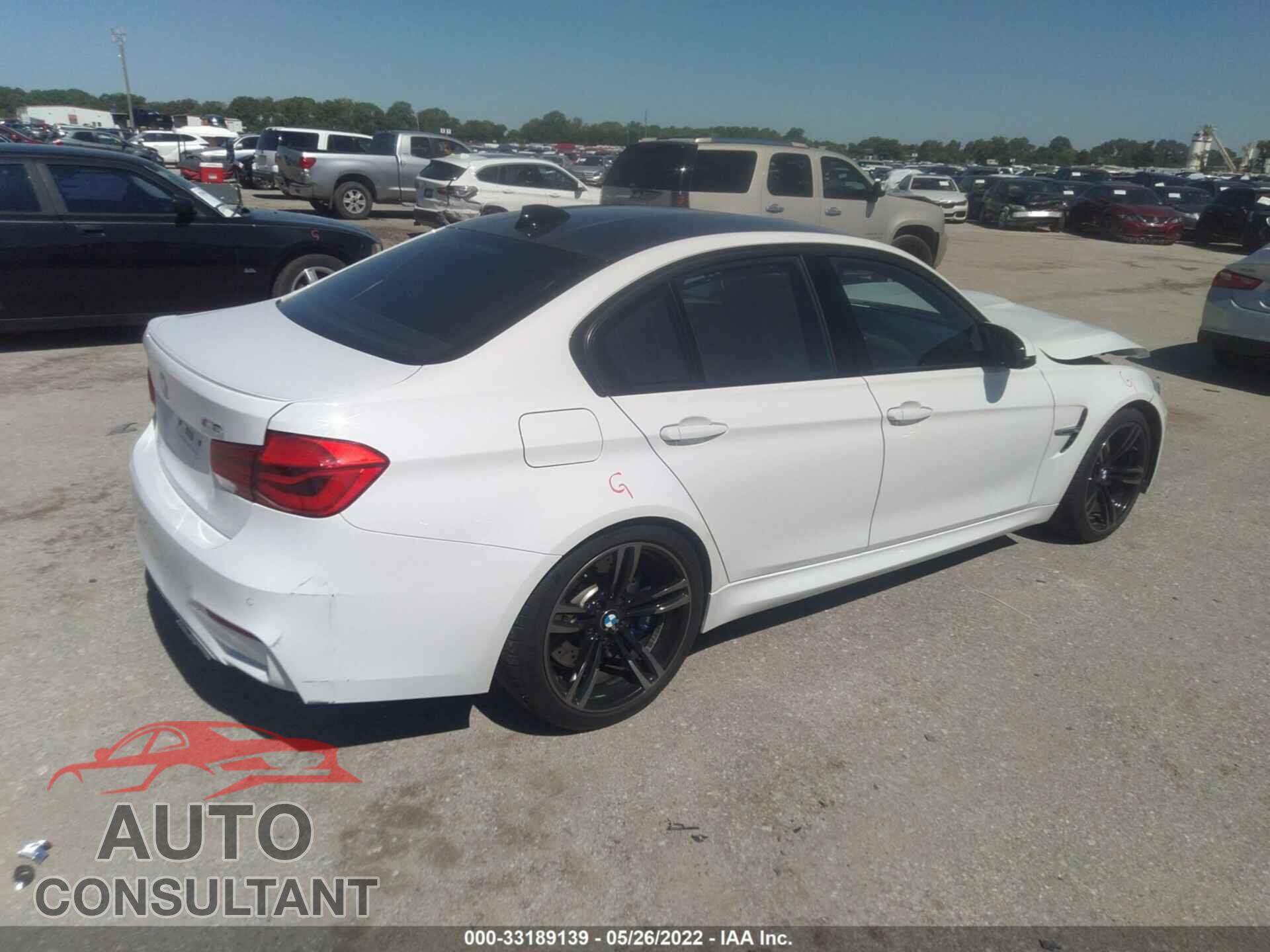 BMW M3 2016 - WBS8M9C57G5D30102
