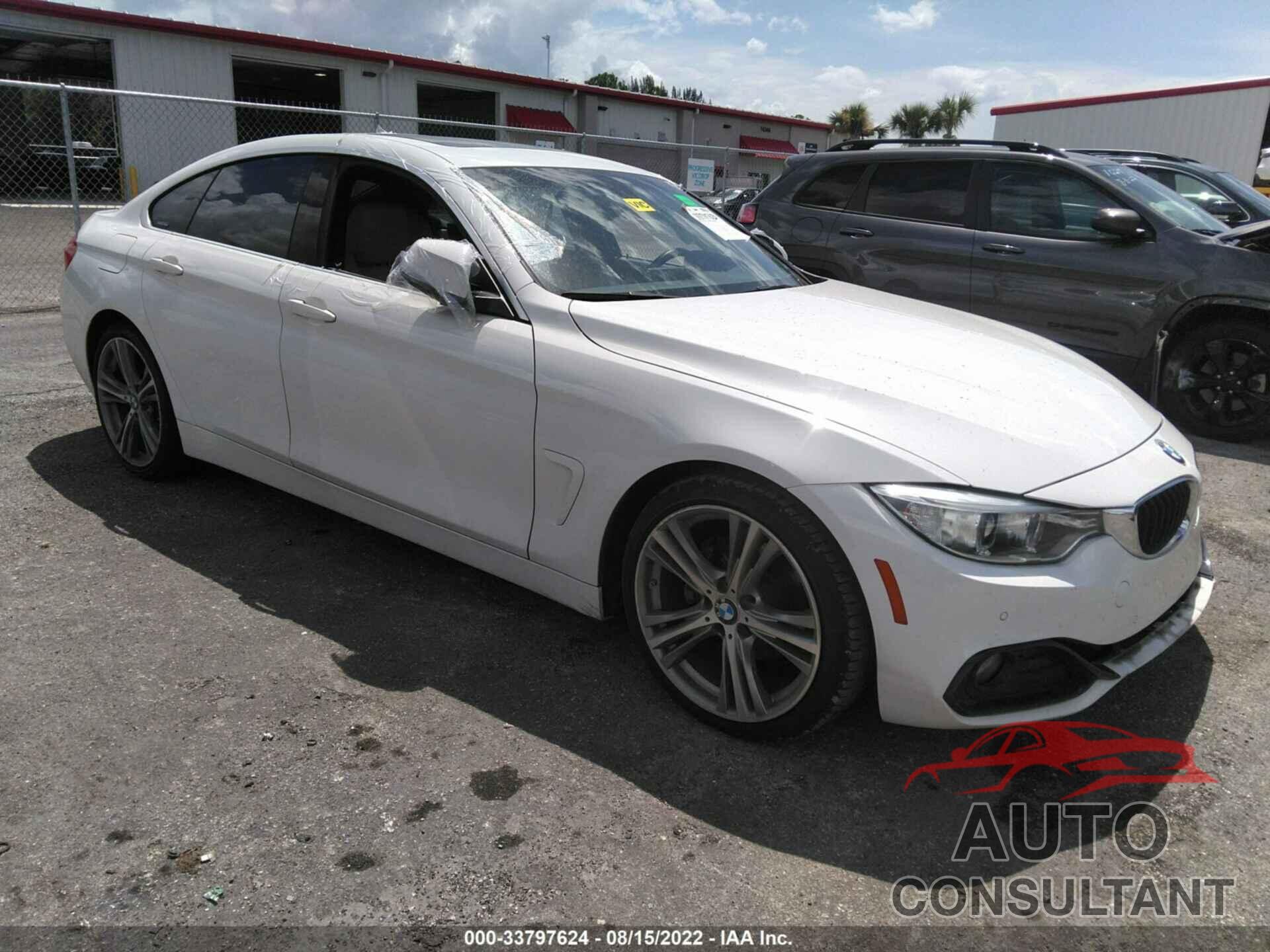 BMW 4 SERIES 2017 - WBA4F7C57HG787478