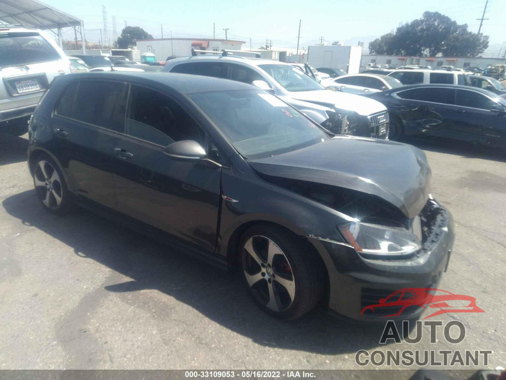 VOLKSWAGEN GOLF GTI 2017 - 3VW5T7AU5HM038787