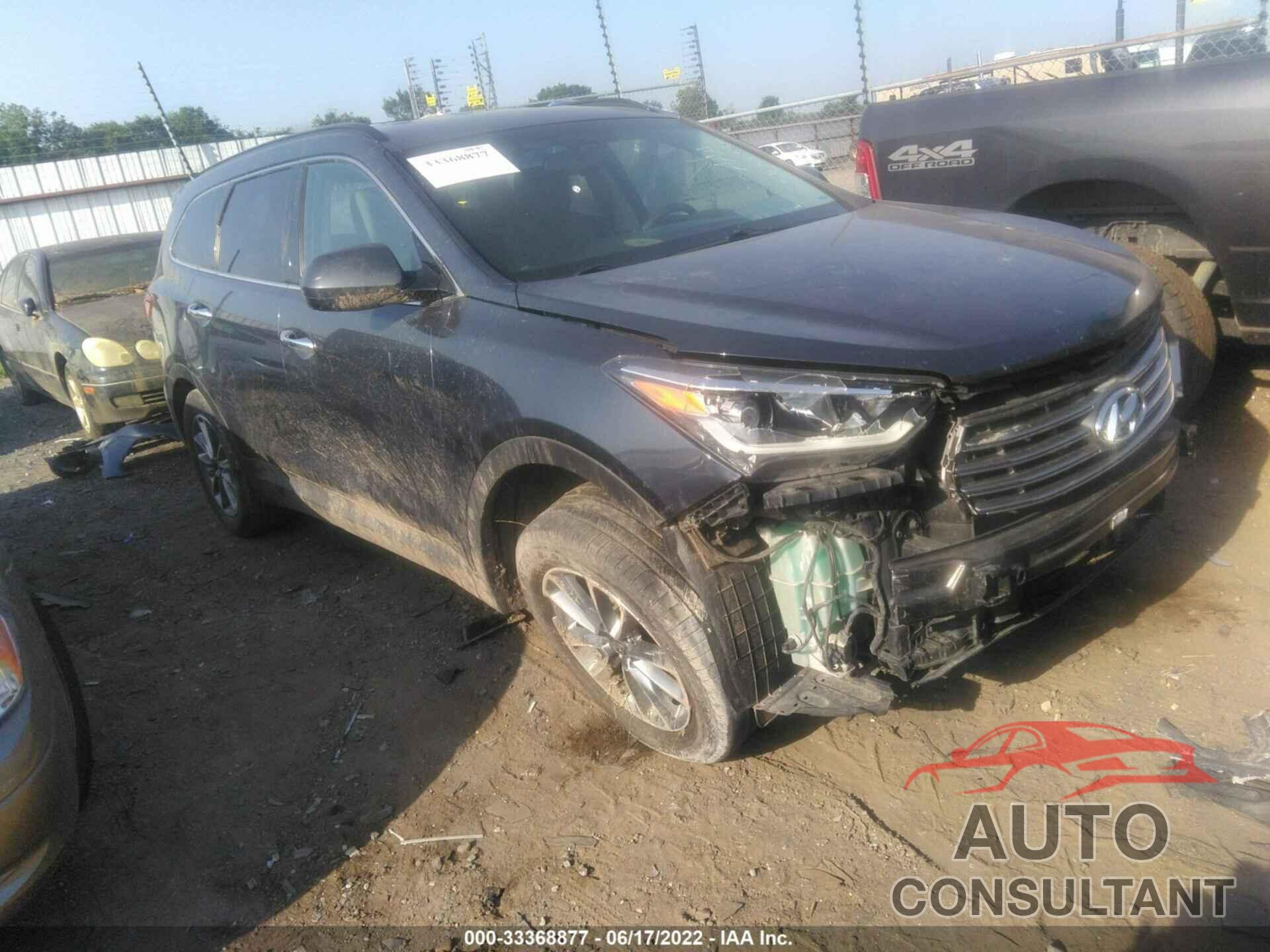 HYUNDAI SANTA FE 2017 - KM8SM4HF6HU194725