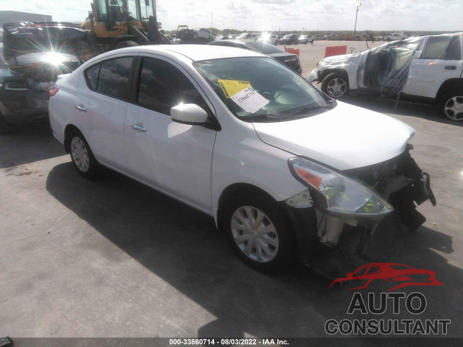 NISSAN VERSA 2016 - 3N1CN7AP8GL865625