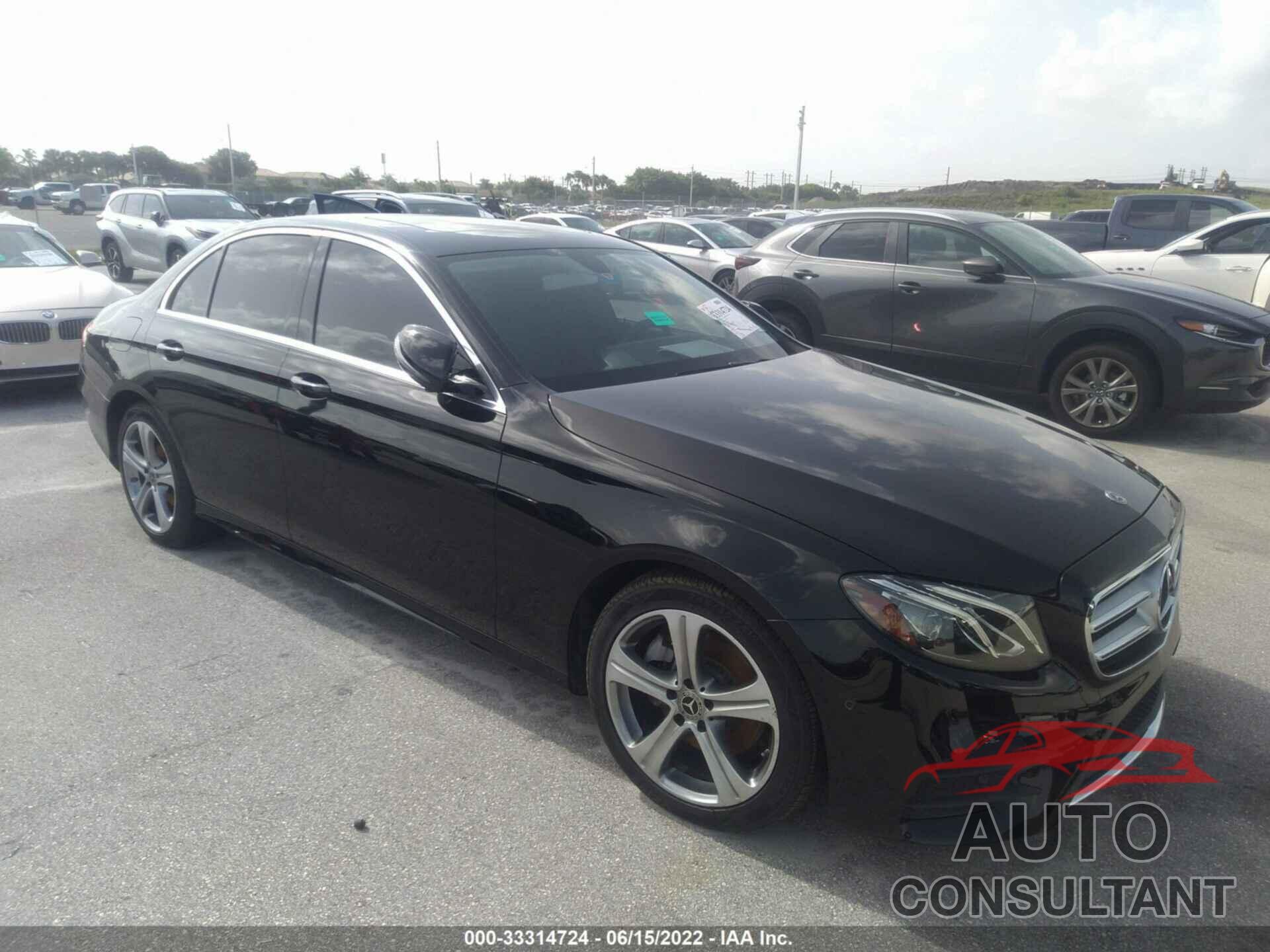 MERCEDES-BENZ E-CLASS 2018 - WDDZF4JB3JA342542