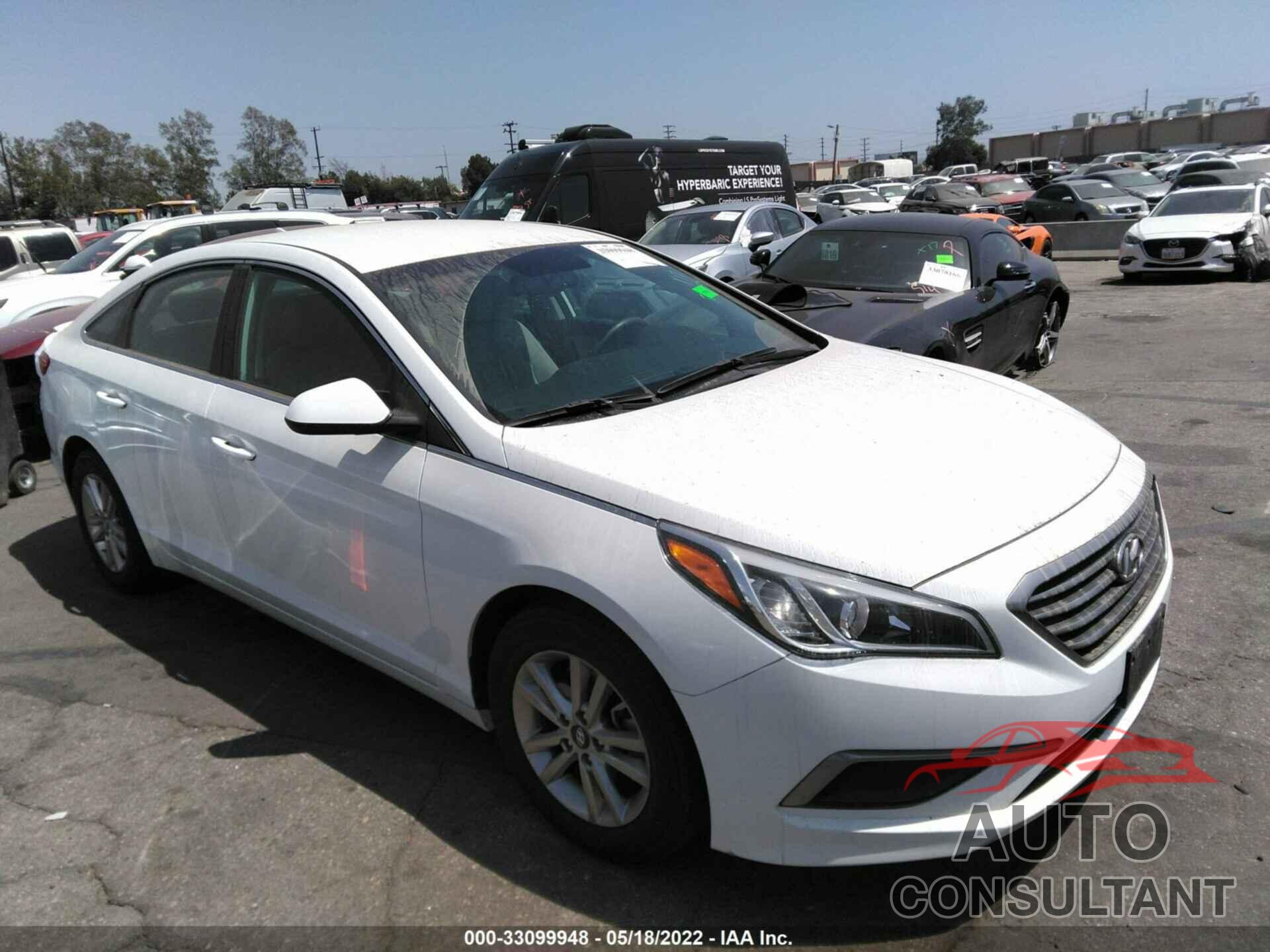 HYUNDAI SONATA 2017 - 5NPE24AF7HH566746