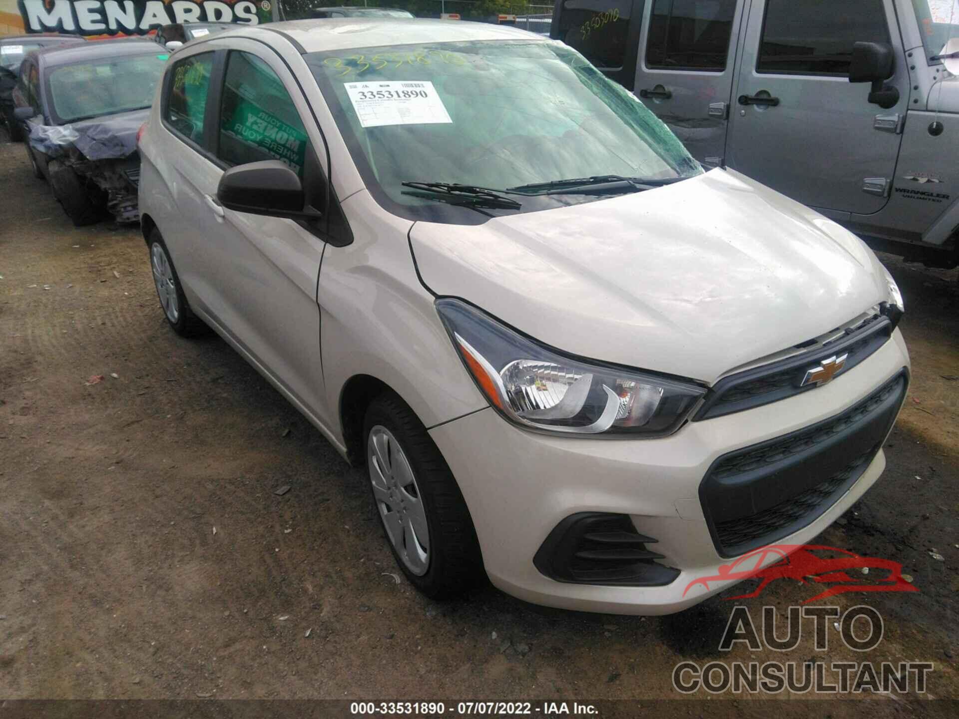 CHEVROLET SPARK 2017 - KL8CB6SAXHC780737