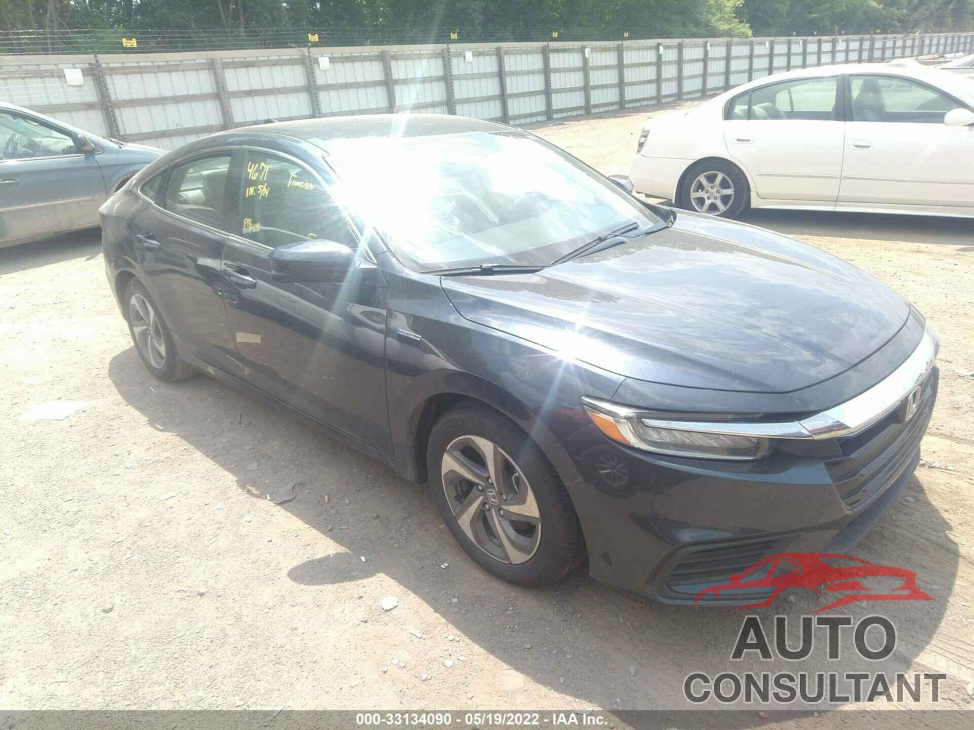 HONDA INSIGHT 2020 - 19XZE4F51LE008008